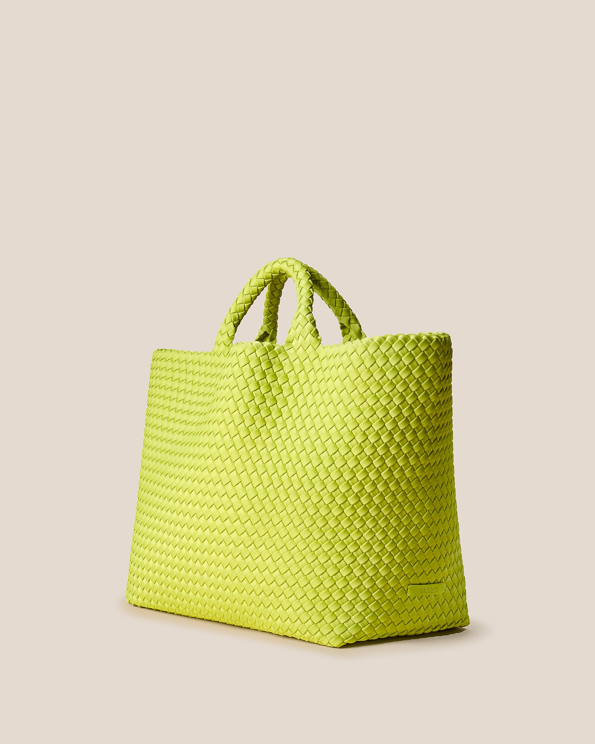 St. Barths Large Tote in Matcha | Side