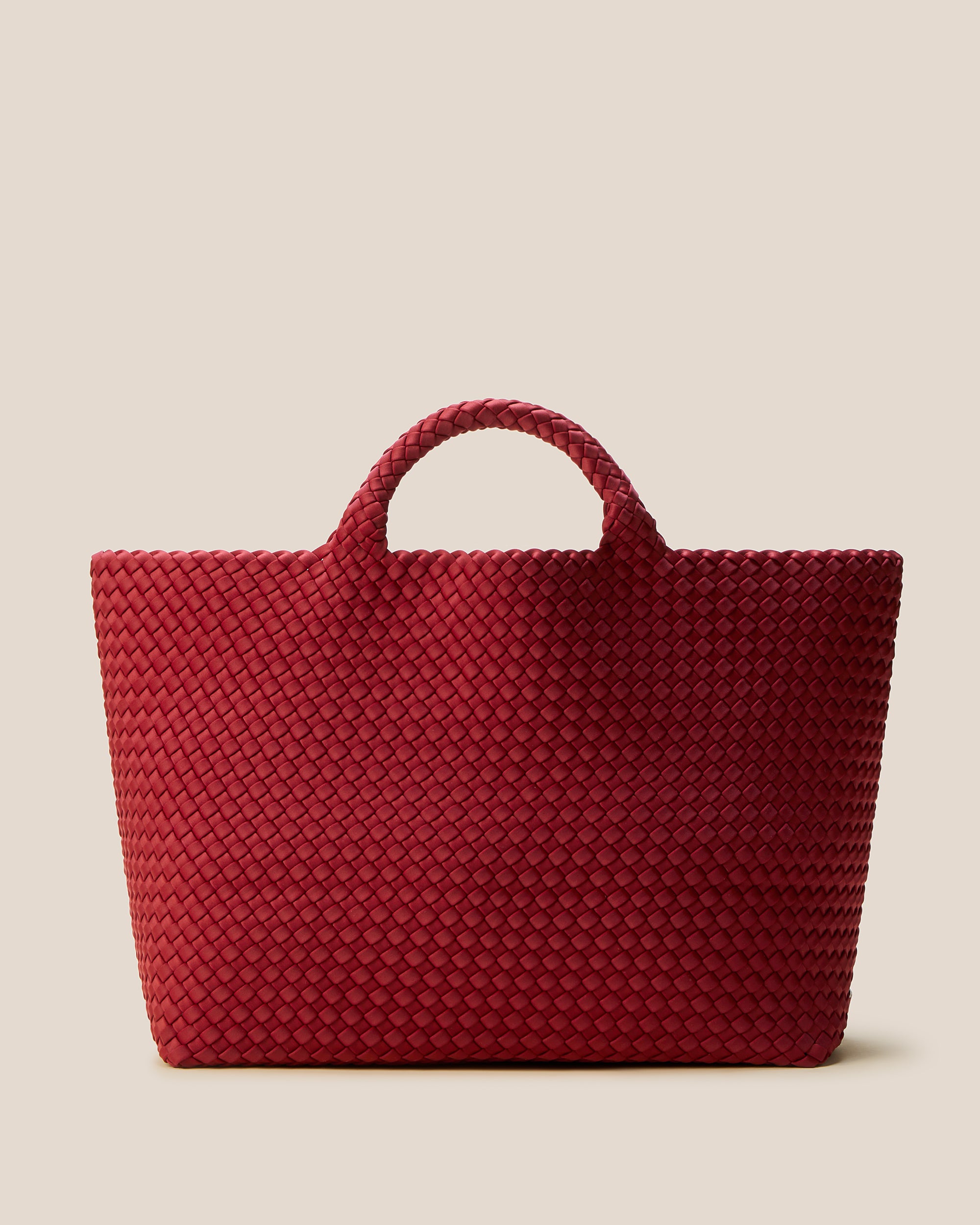 St. Barths Large Tote in Rosso | Main