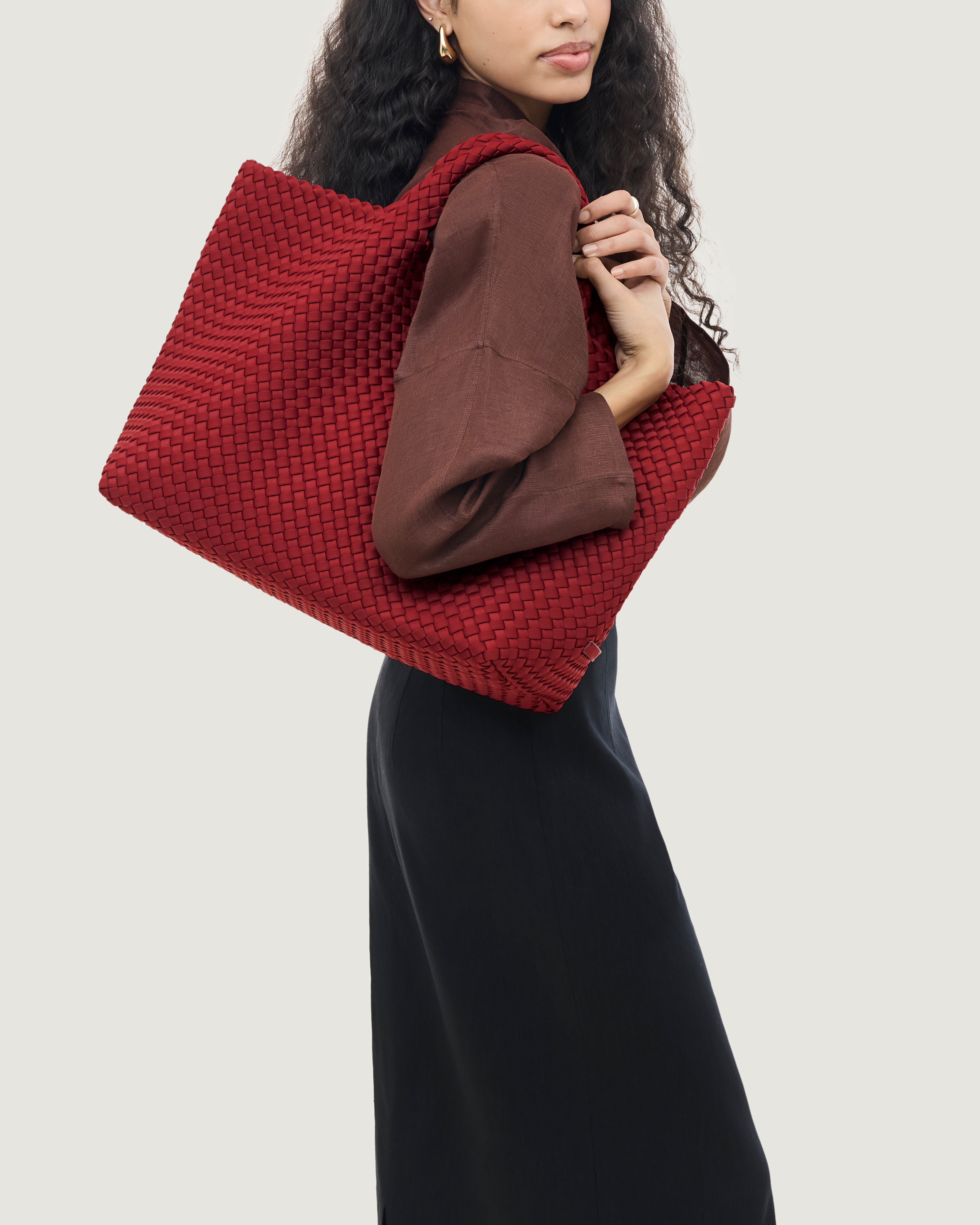 St. Barths Large Tote | Rosso