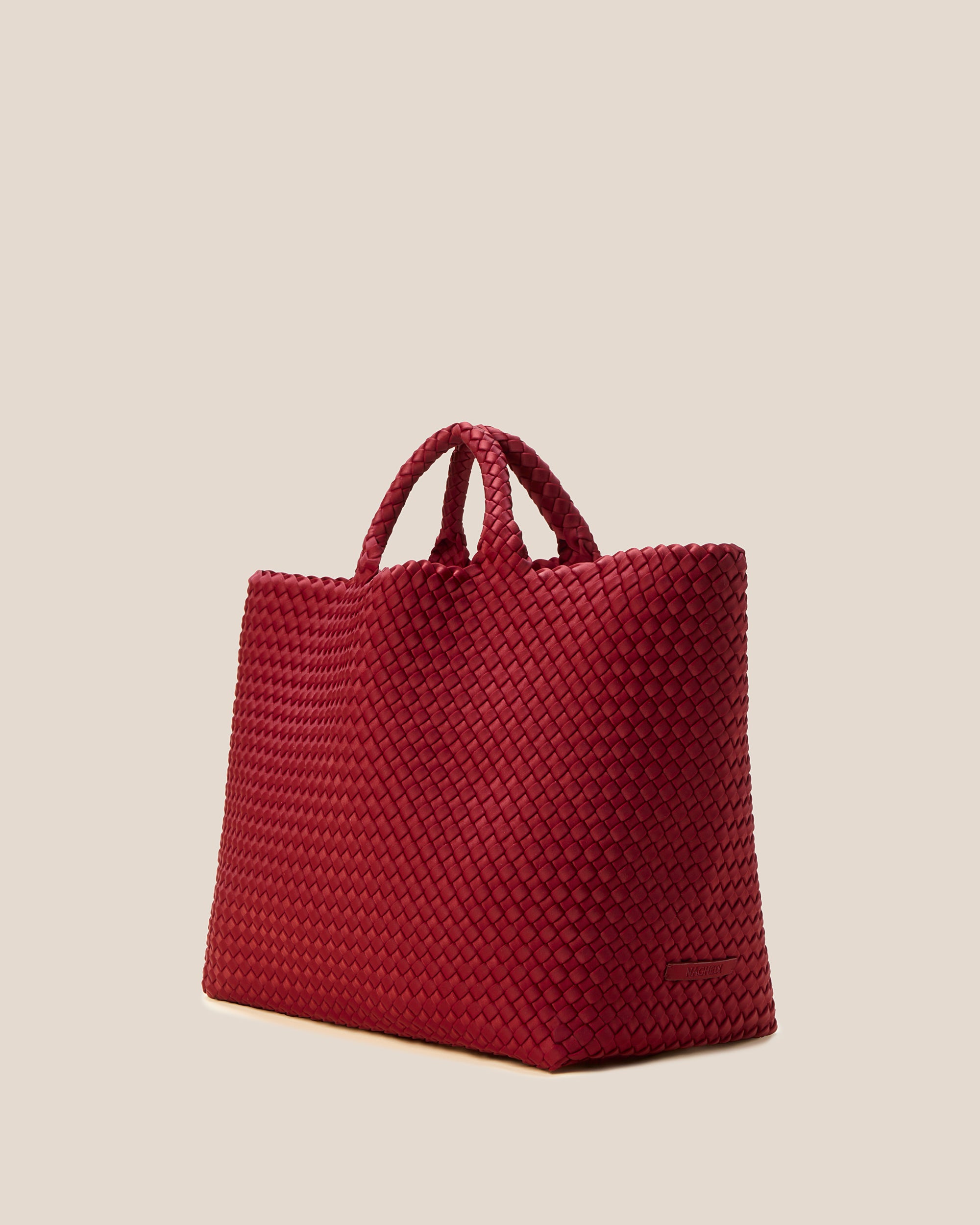 St. Barths Large Tote in Rosso | Side