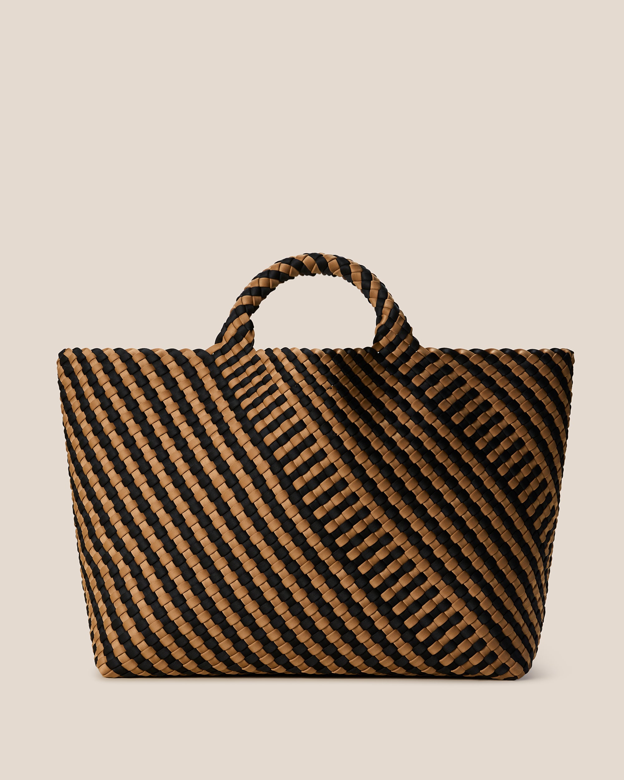 St. Barths Large Tote Striped Geo in Ravenna | Main