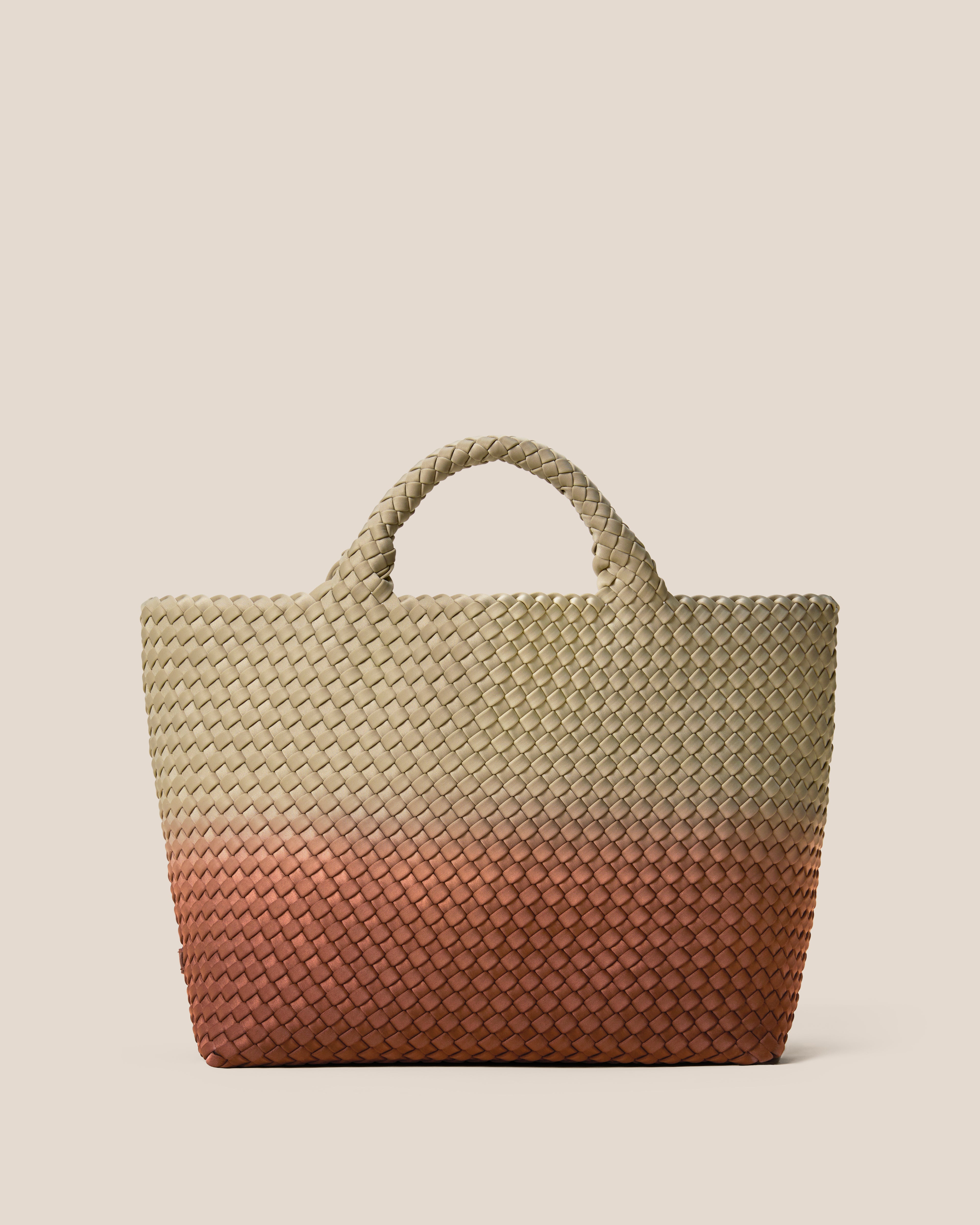 St. Barths Medium Tote Dip Dyed | Java | Main