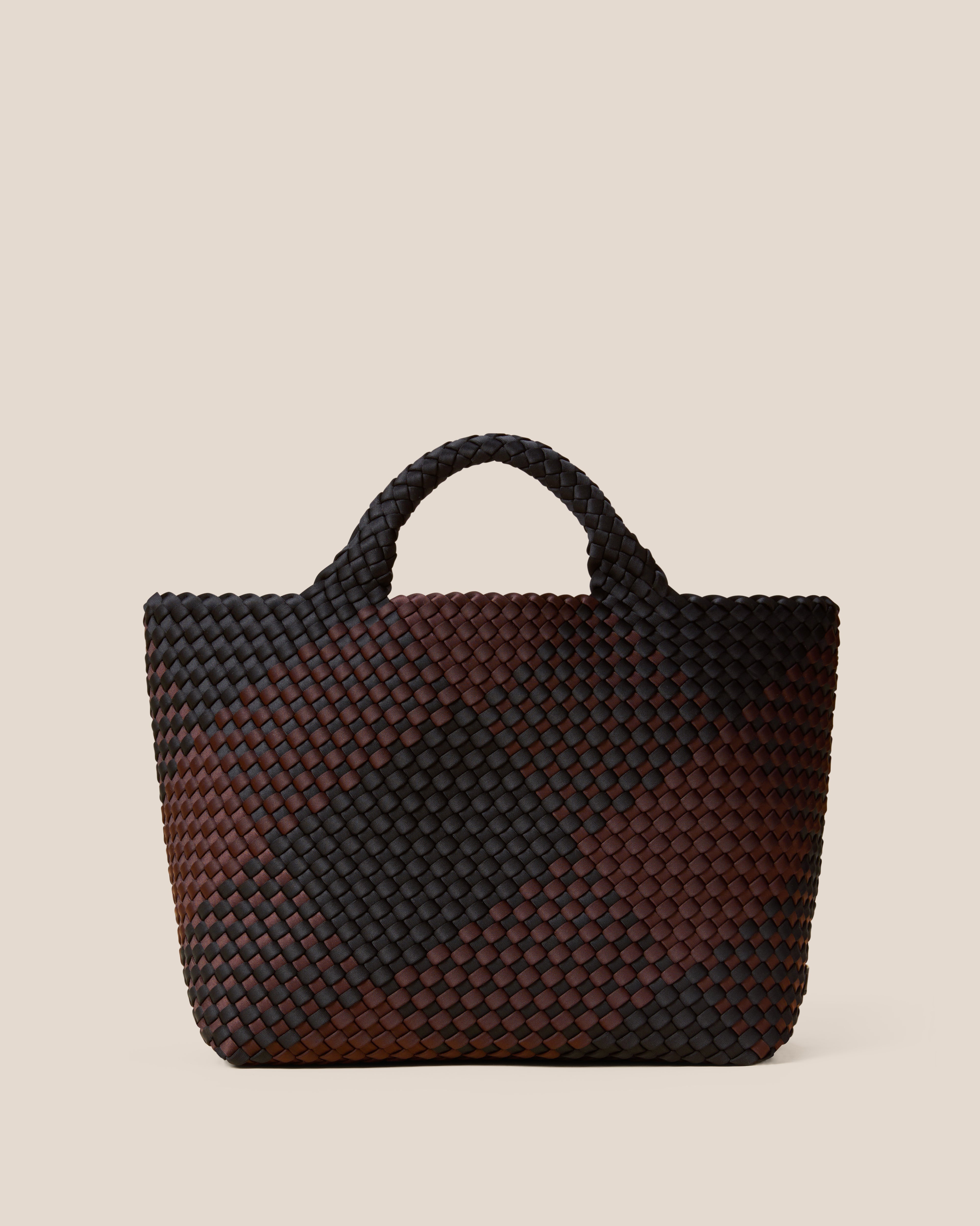 St. Barths Medium Tote Plaid | Siena | Main