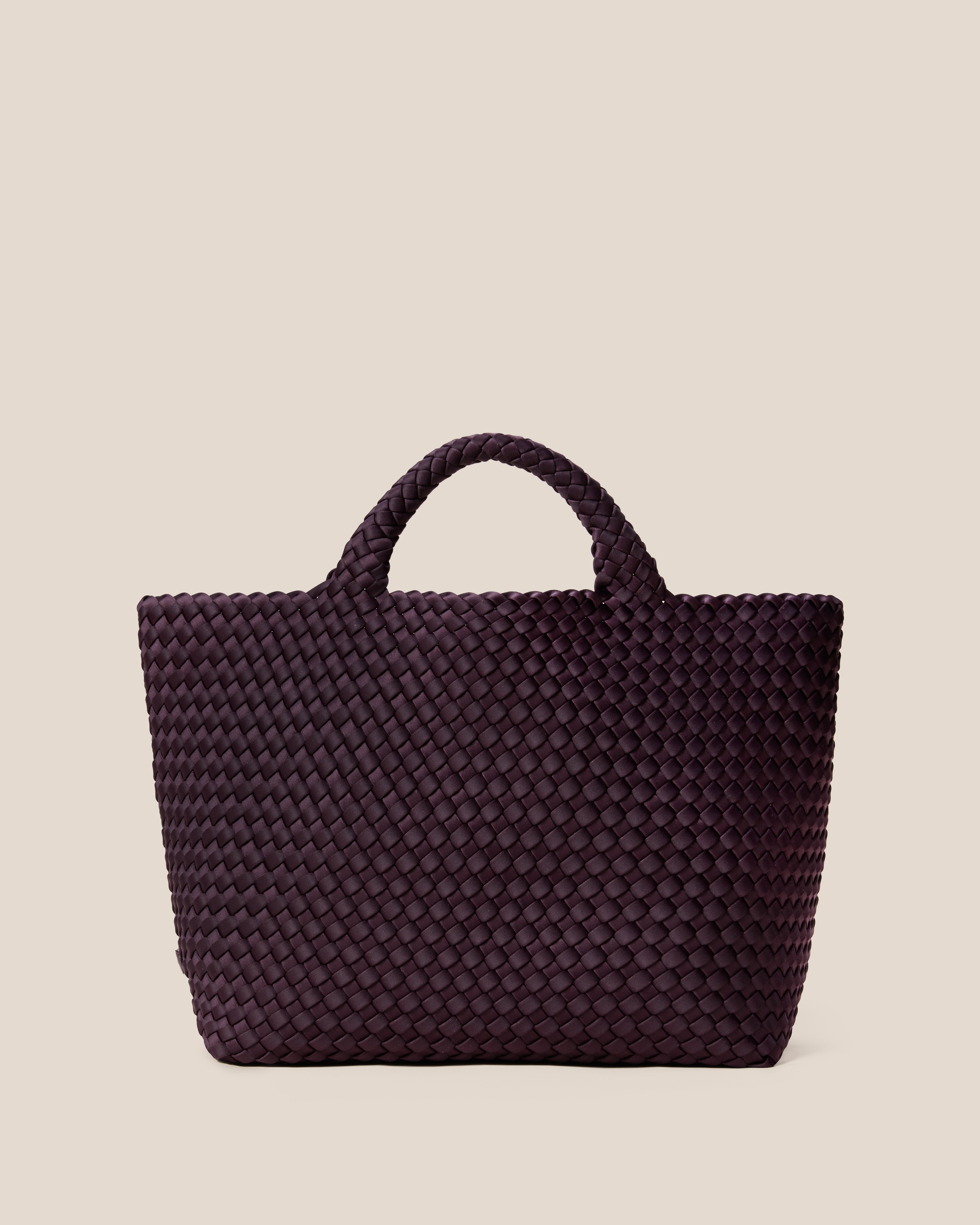 St. Barths Medium Tote | Aubergine | Main