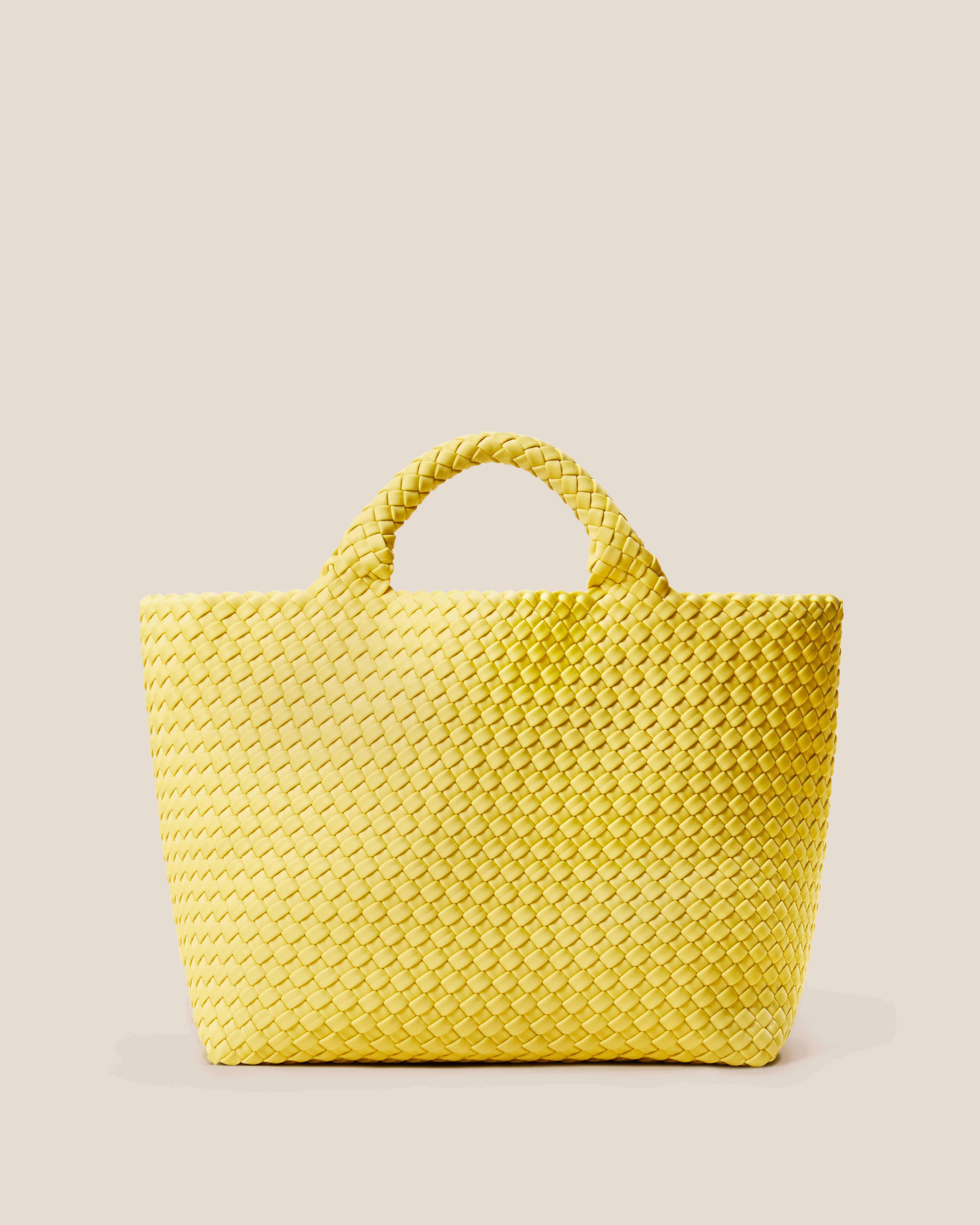 St. Barths Medium Tote | Citron | Main