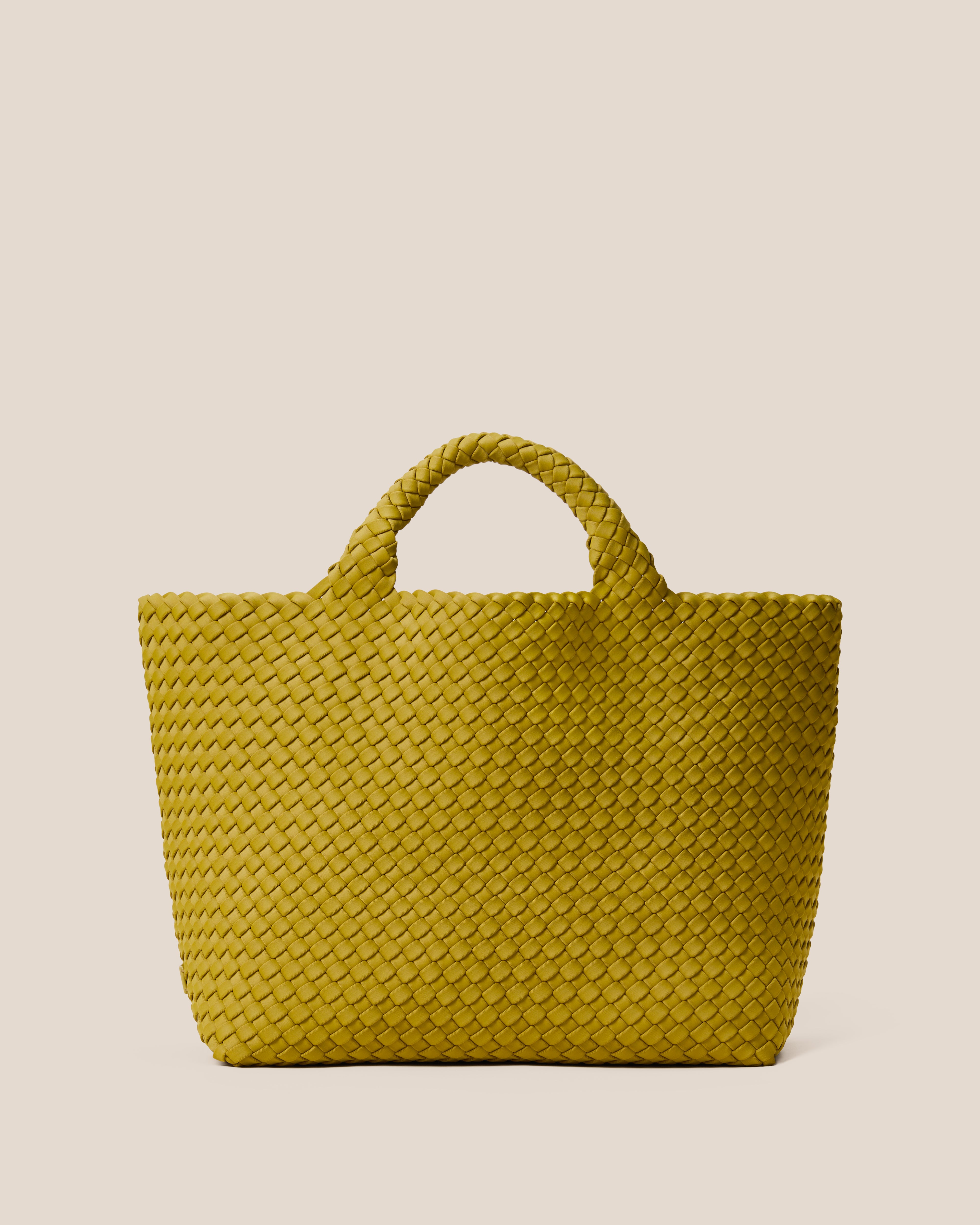 St. Barths Medium Tote | Chartreuse