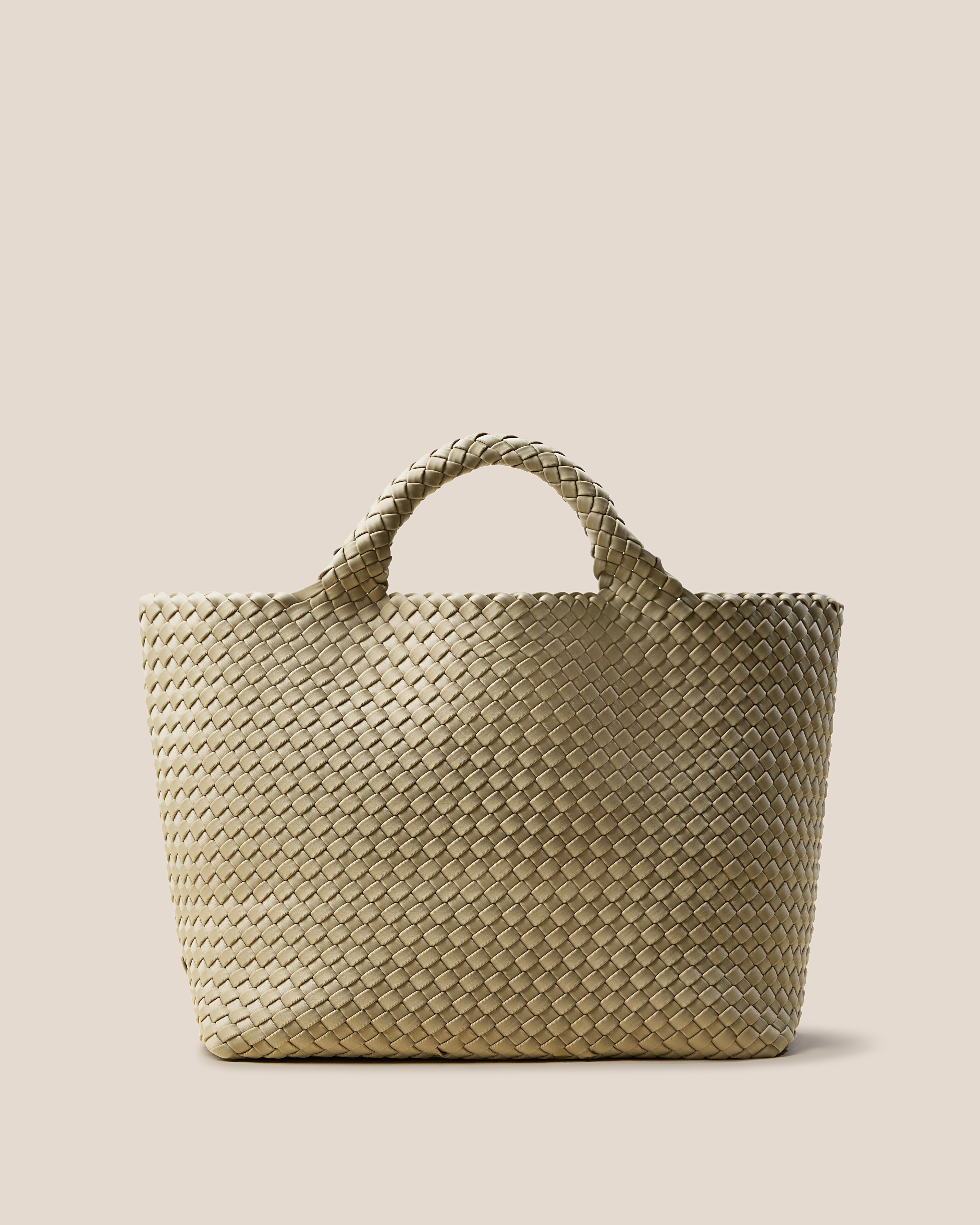 St. Barths Medium Tote | Stone - Main