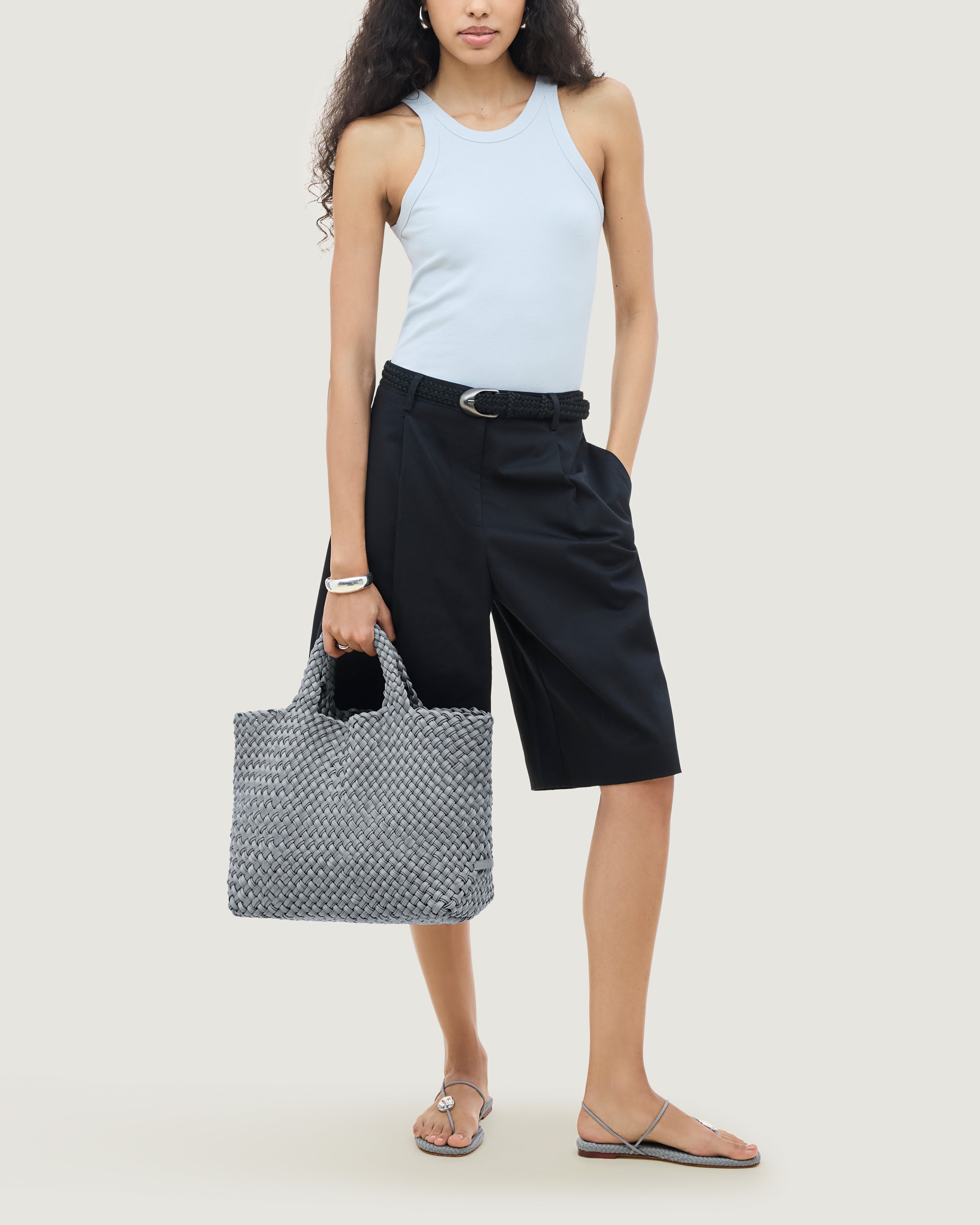 St. Barths Medium Tote Double Weave | Marina