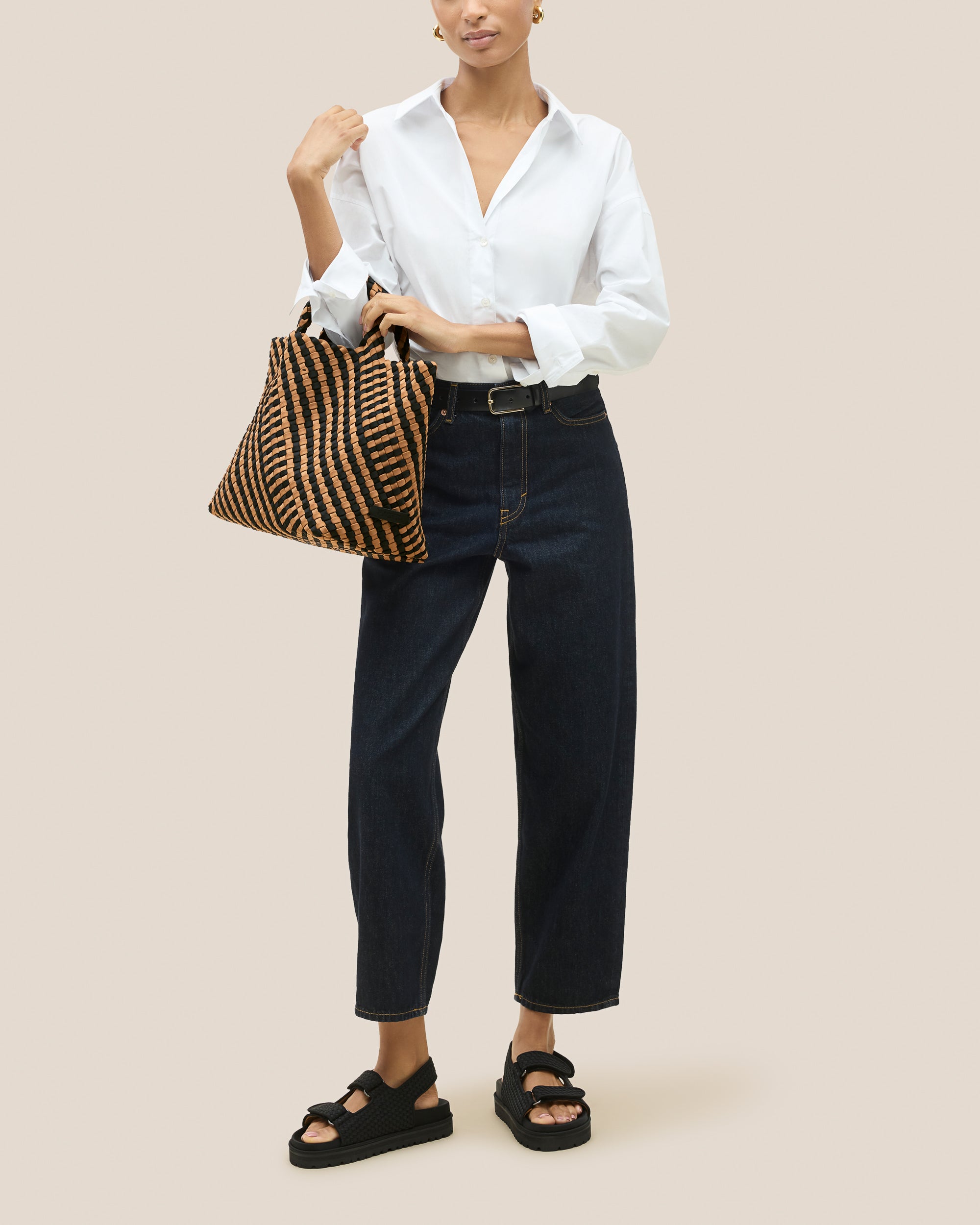 St. Barths Medium Tote | Onyx