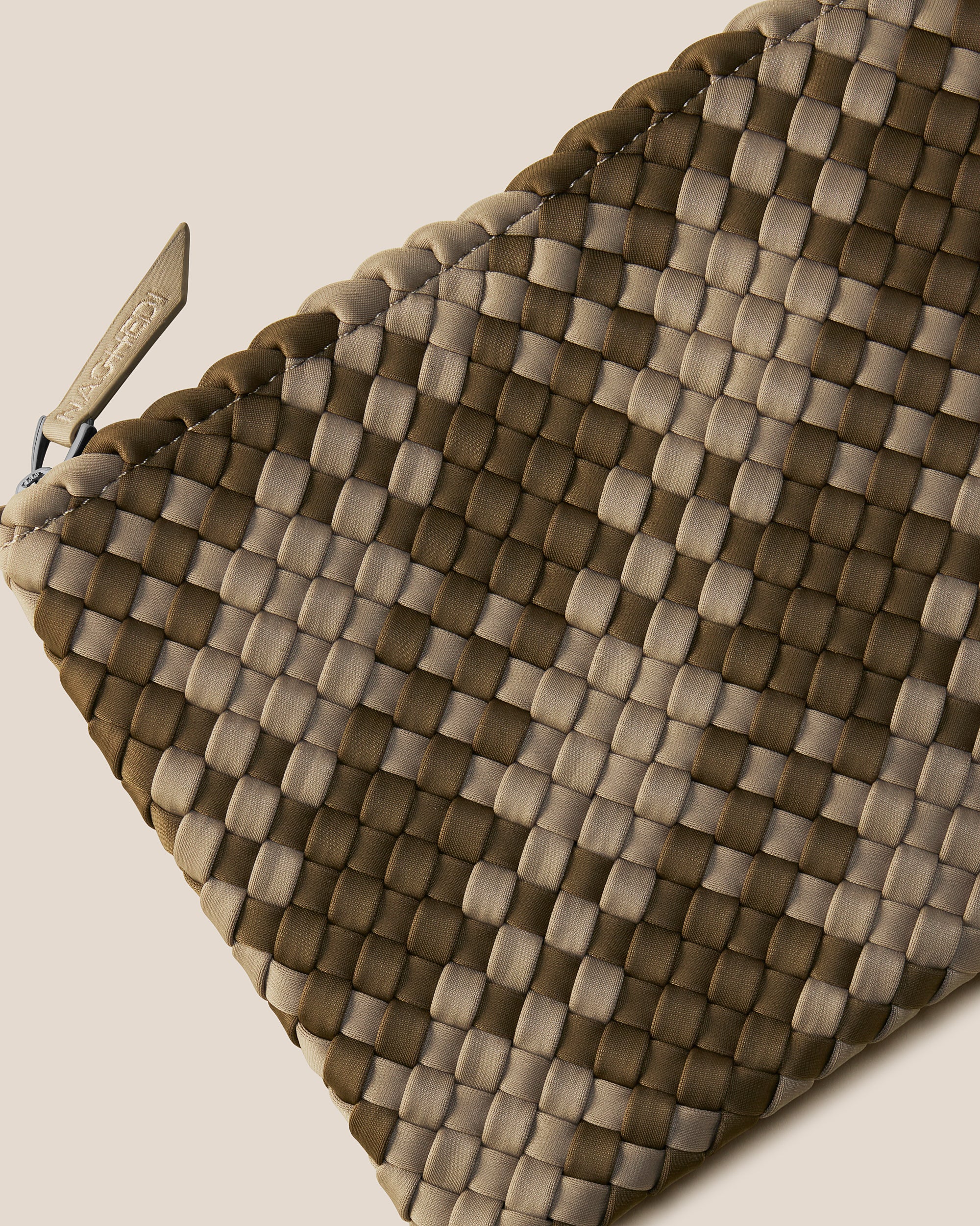 St. Barths Medium Tote Plaid in Driftwood | Pouch