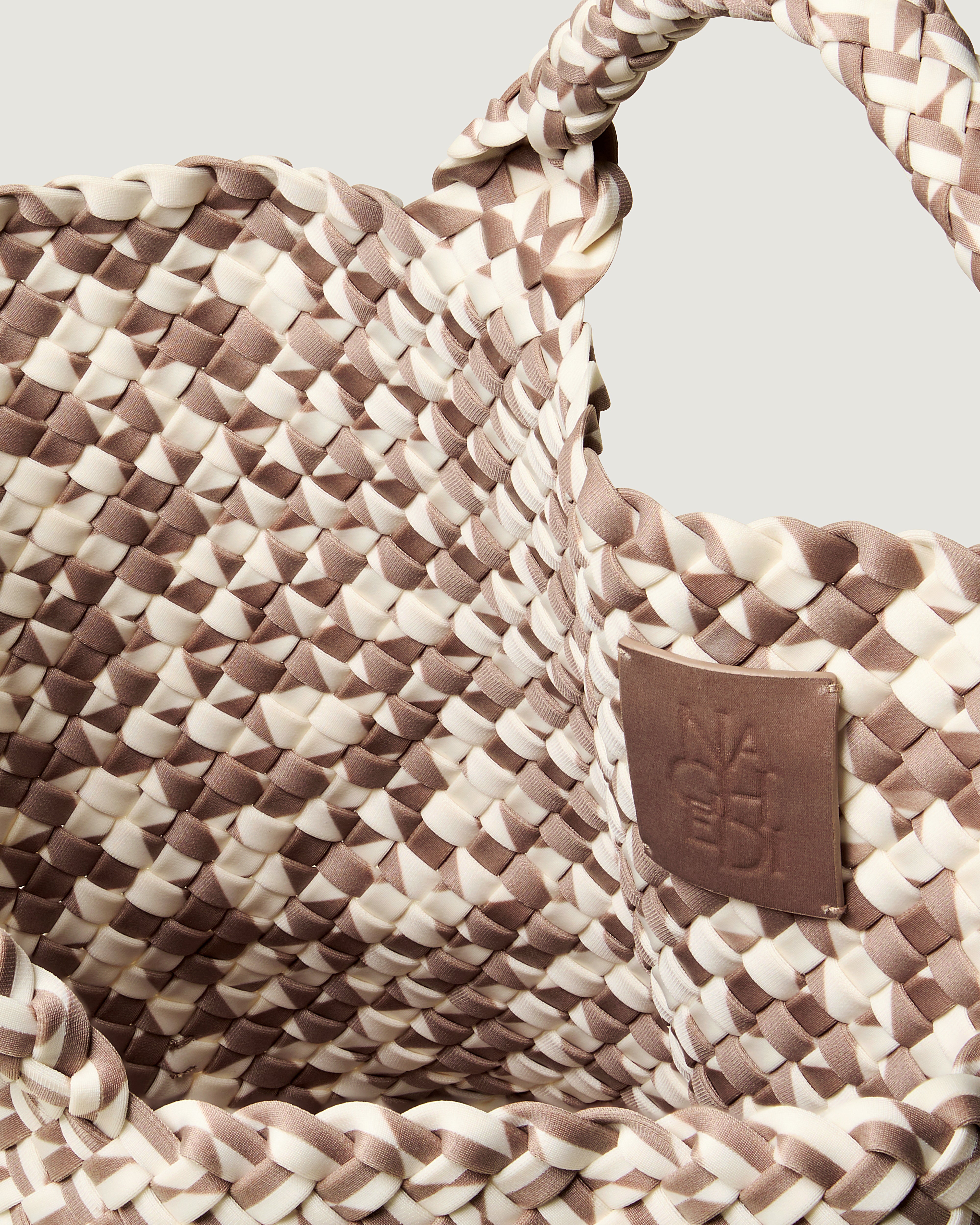 St. Barths Medium Tote Prism | Flax