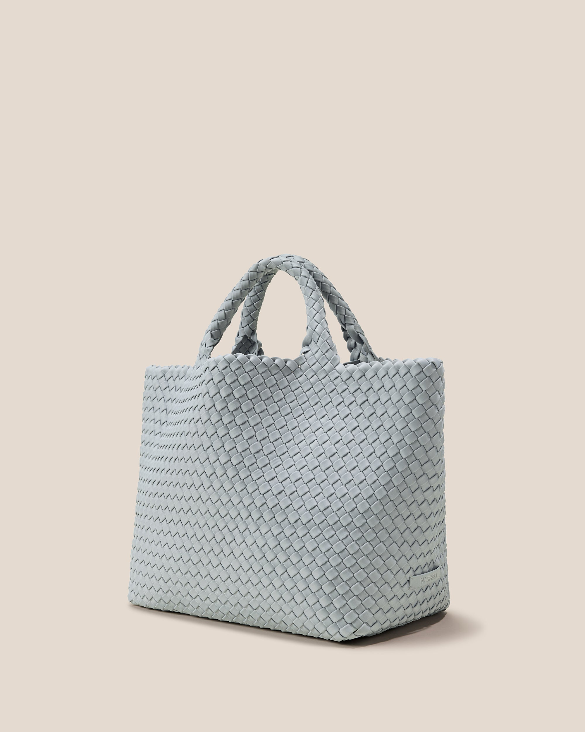 St. Barths Medium Tote in Glacier | Side