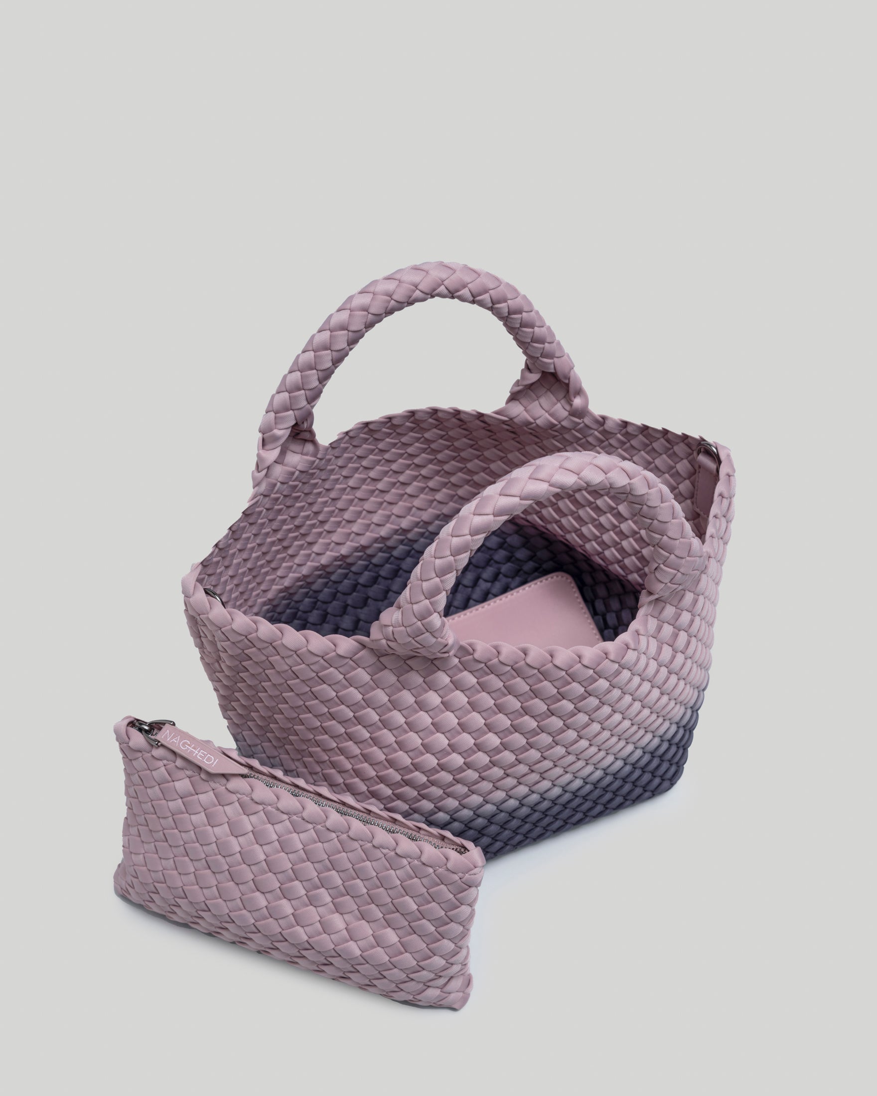 St. Barths Mini Tote Dip Dyed | Isola | Interior