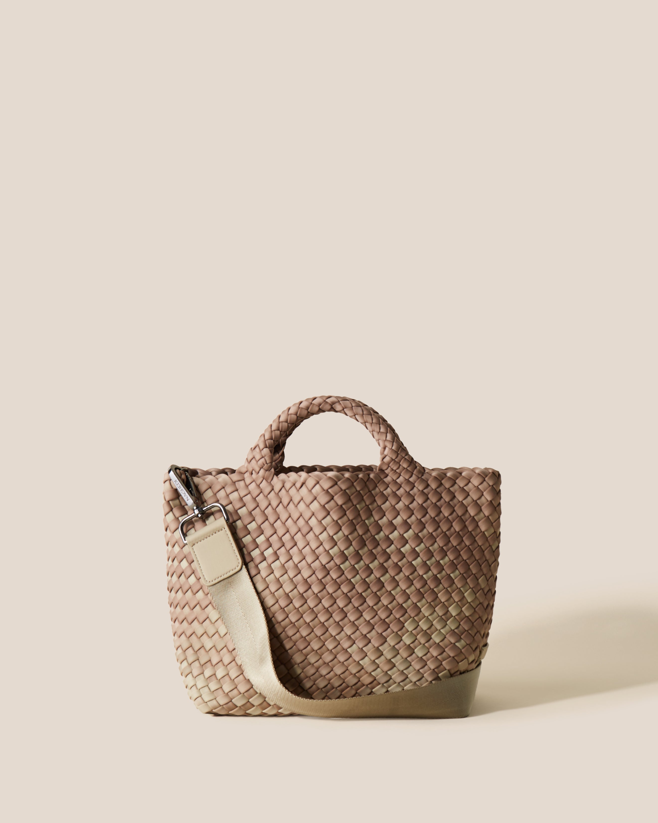 St. Barths Mini Tote Hand Dipped Ombre | Bronzed | Exterior