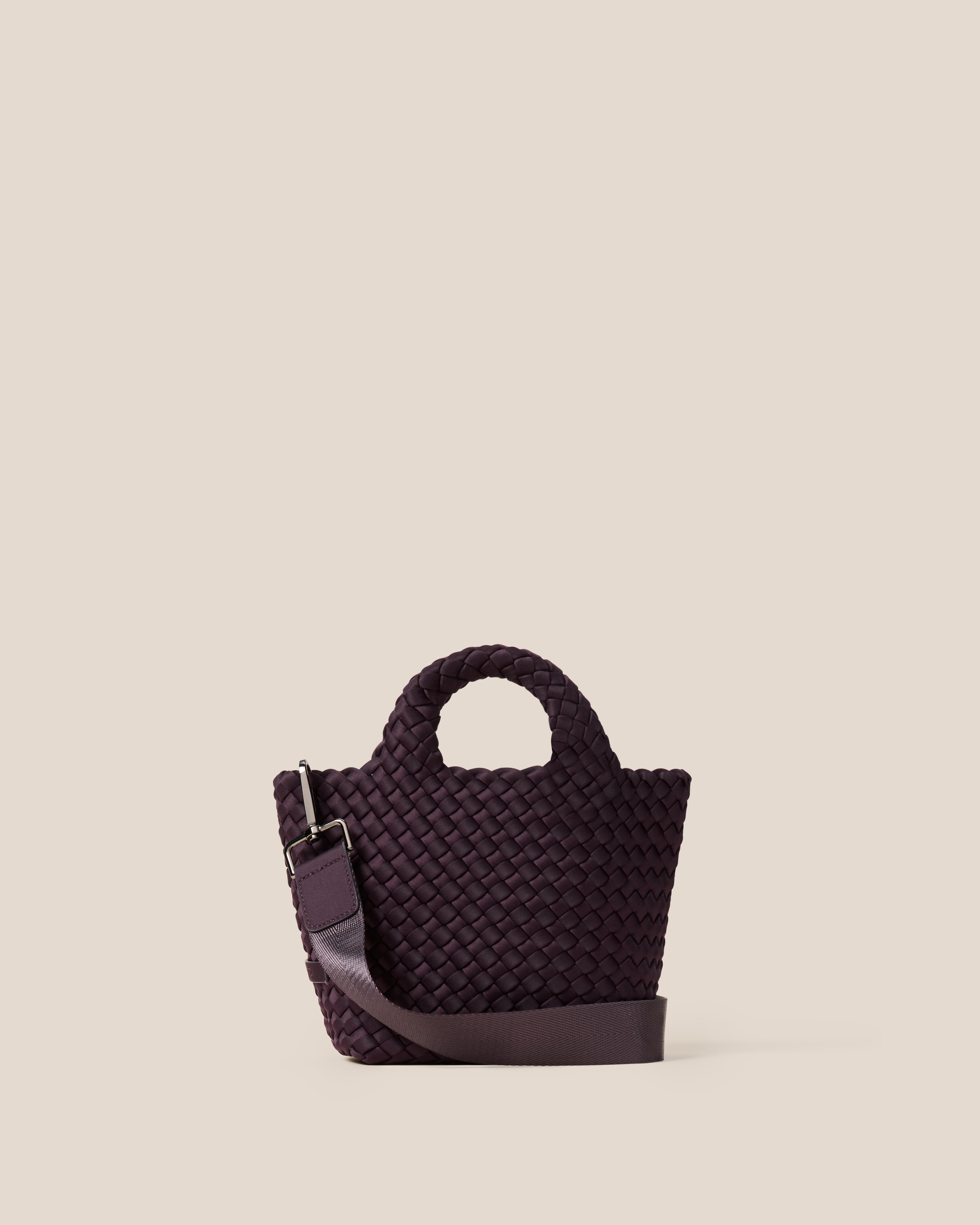 St. Barths Petit Tote | Aubergine | Main