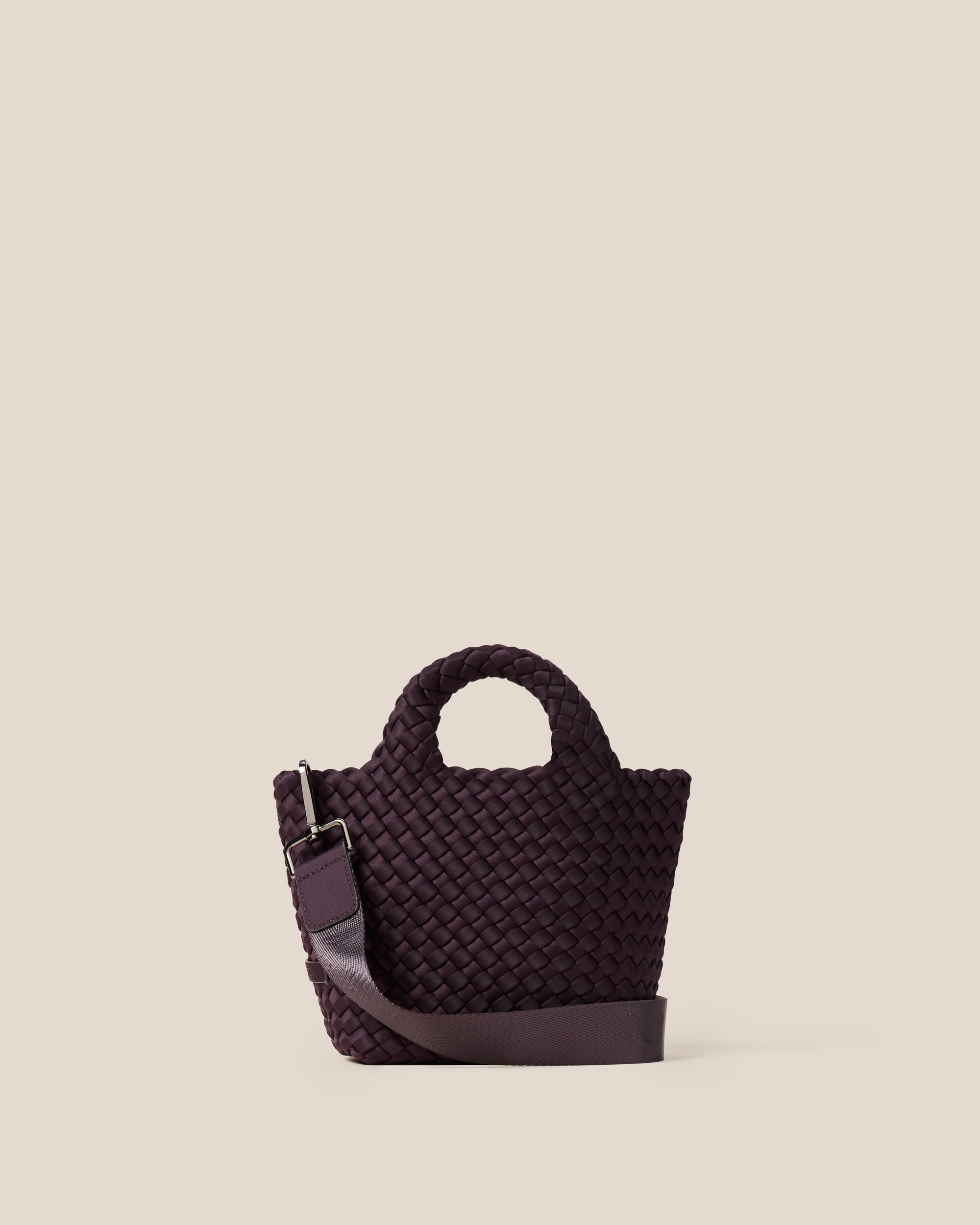 St. Barths Petit Tote in Aubergine | Main