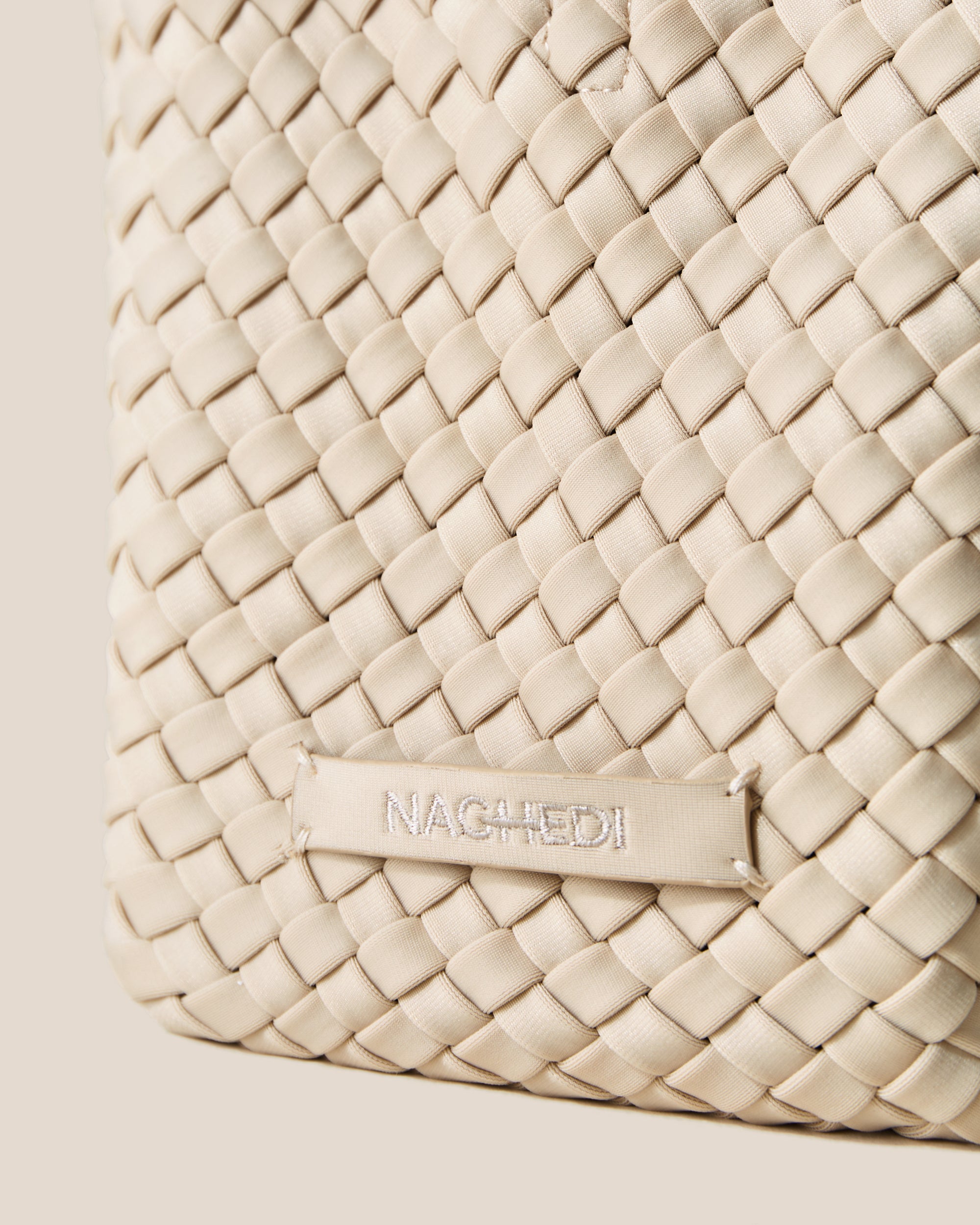 St. Barths Petit Tote in Ecru | Detail