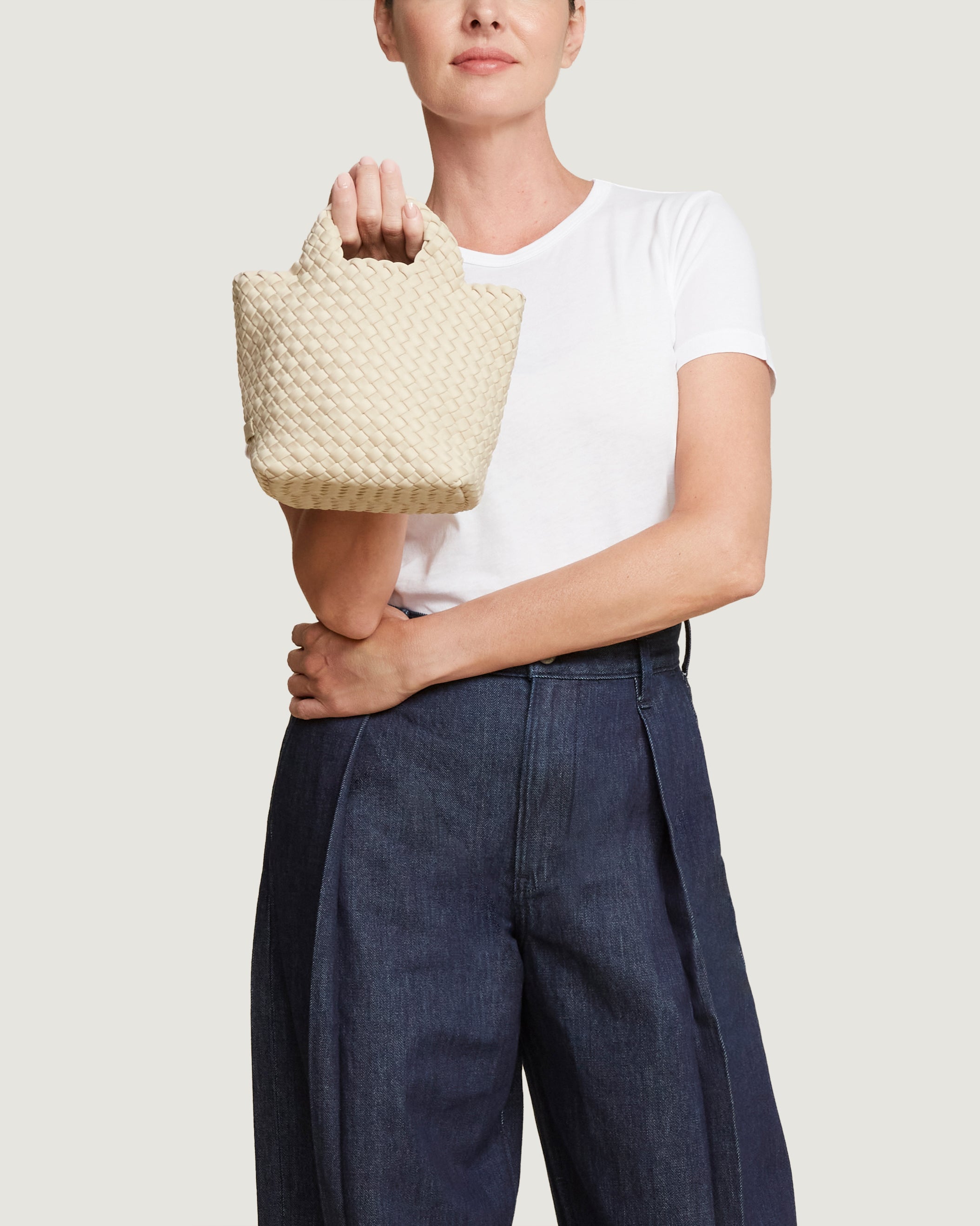 St. Barths Petit Tote | Ecru