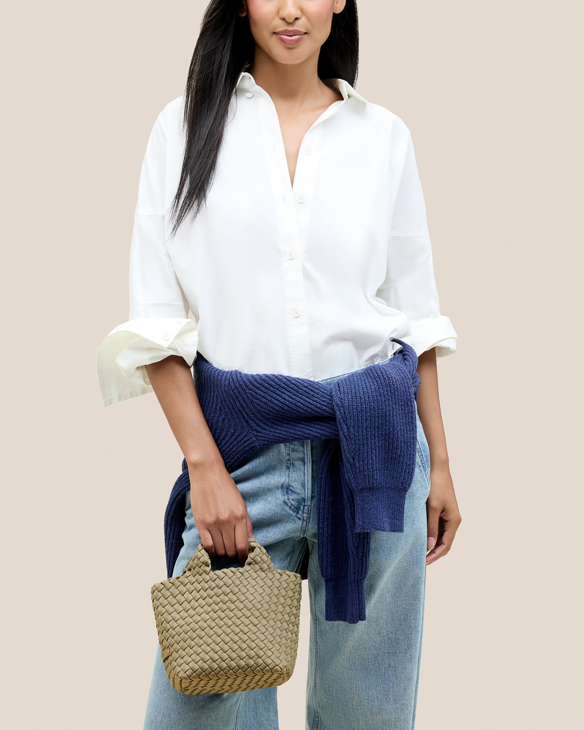 【関税込】大人気◎ NAGHEDI St. Barths Petit Tote【送料込】 St. Barths Petit Tote | Ecru