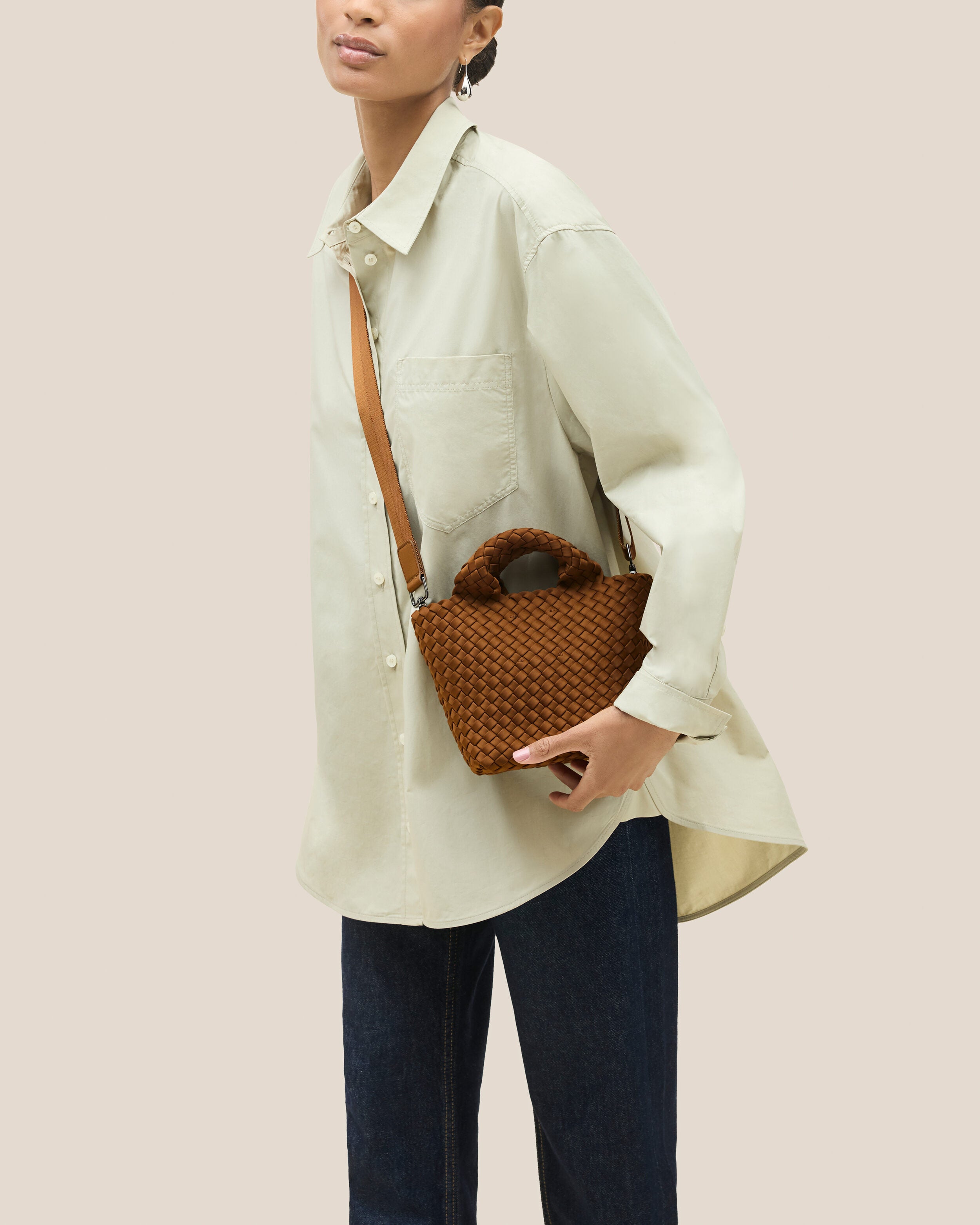 St. Barths Petit Tote | Teak