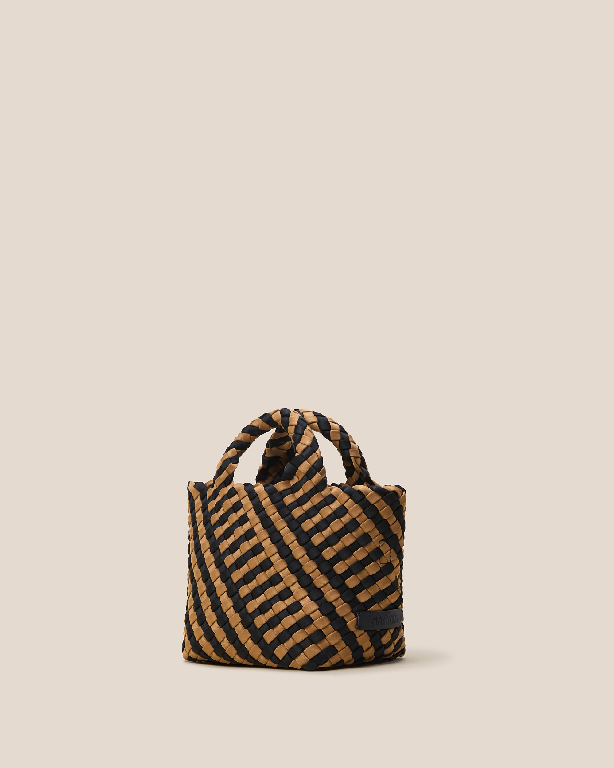 St. Barths Petit Tote Striped Geo in Ravenna | Side