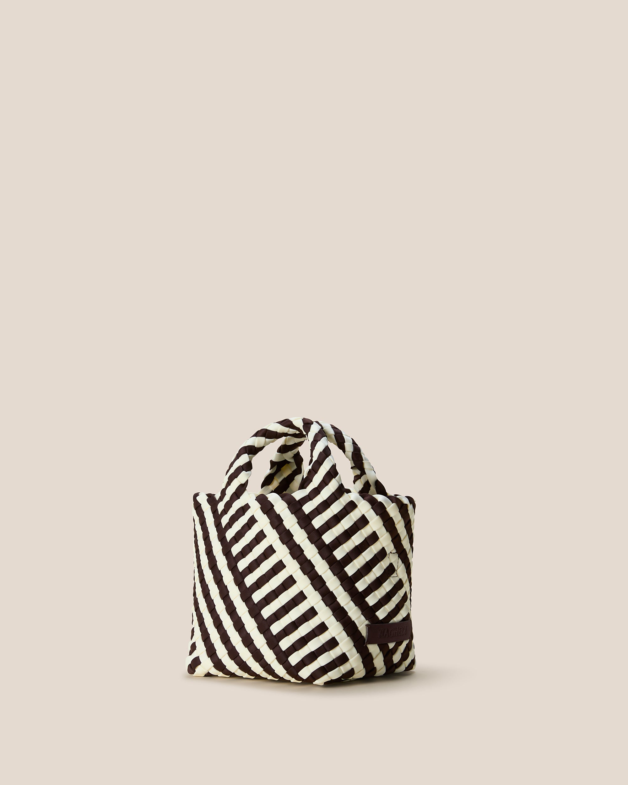 St. Barths Petit Tote Striped Geo in Roma | Side