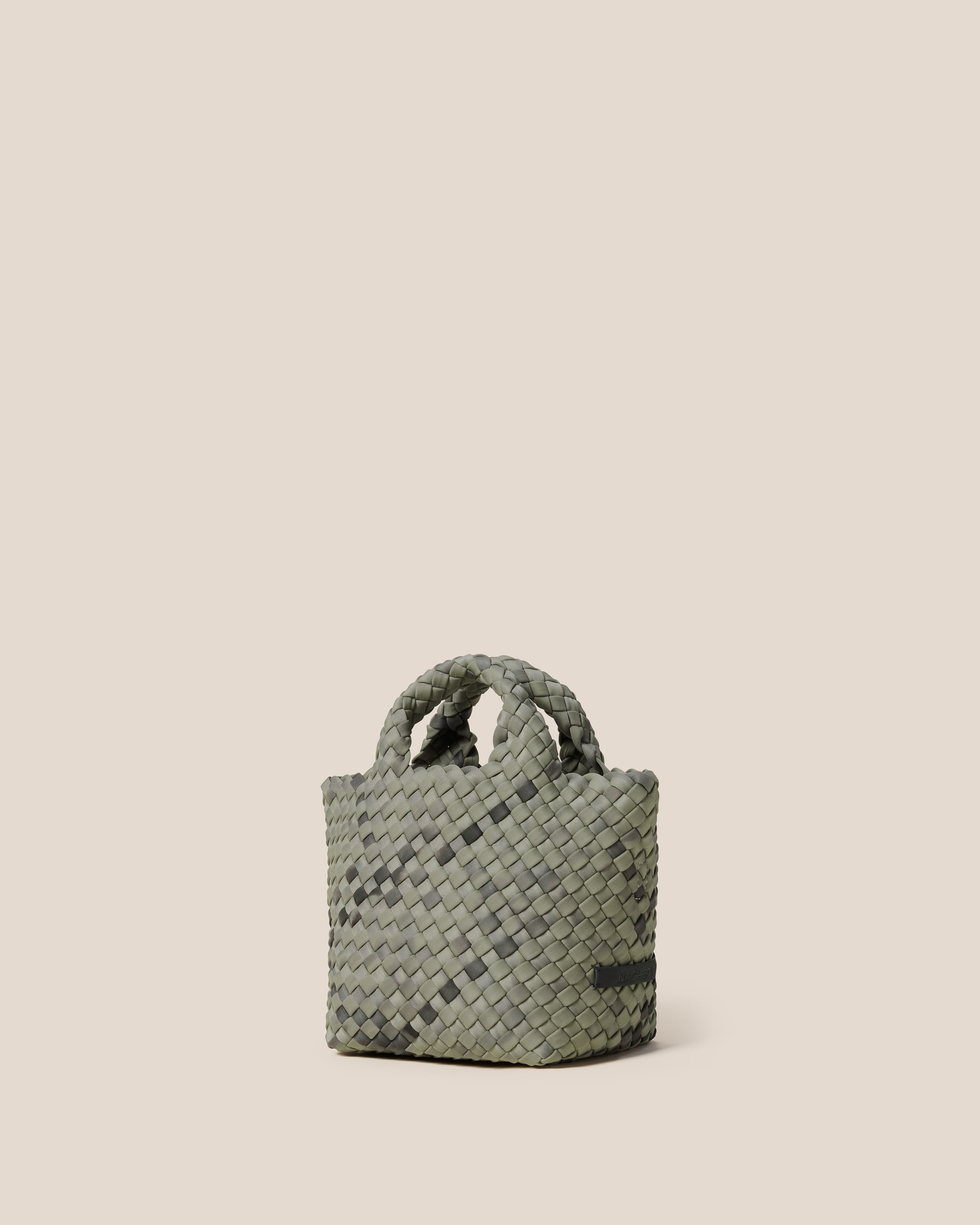 St. Barths Petit Tote Watercolor in Neptune | Side