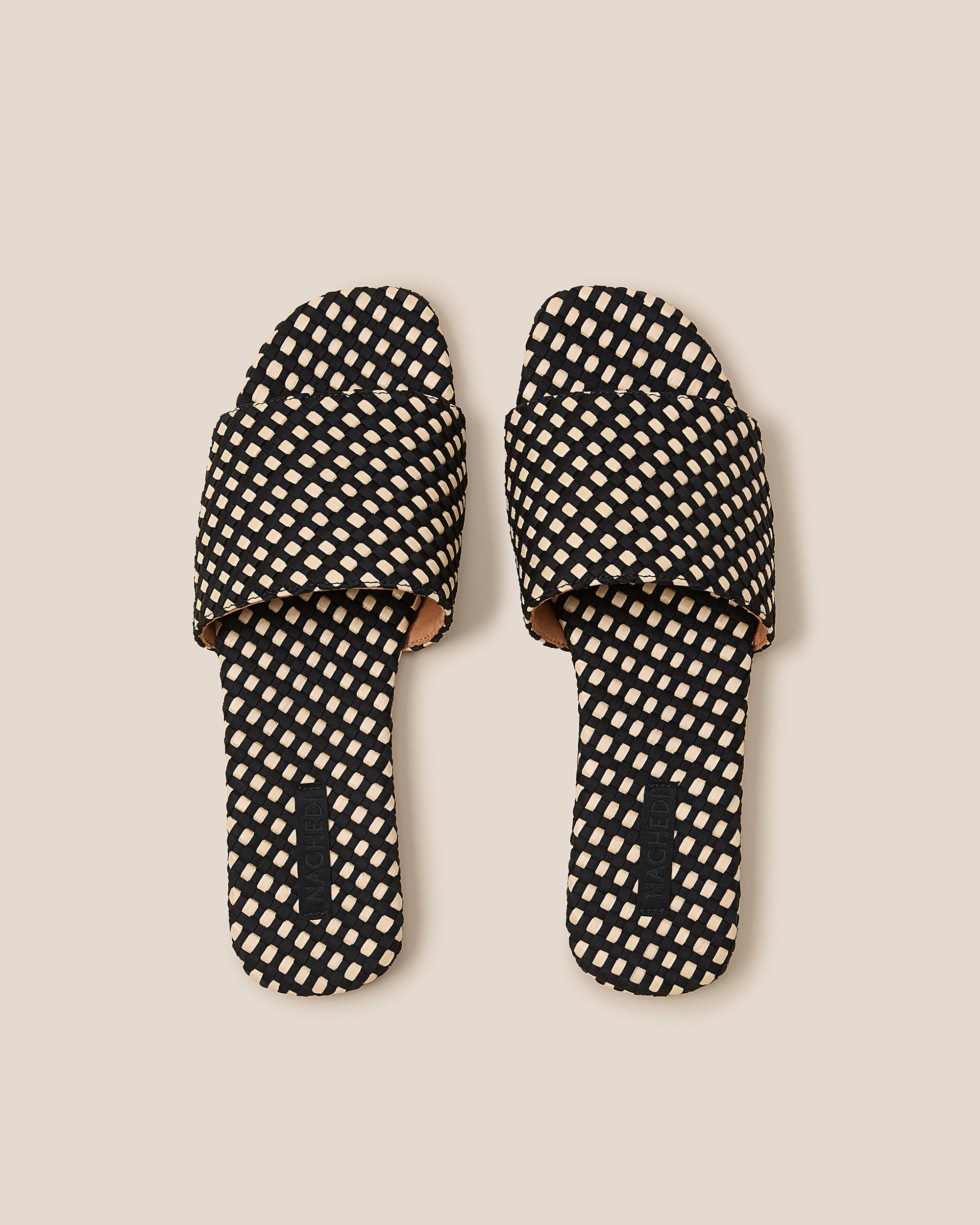 St. Barths Slide Raffia in Costa | Pair