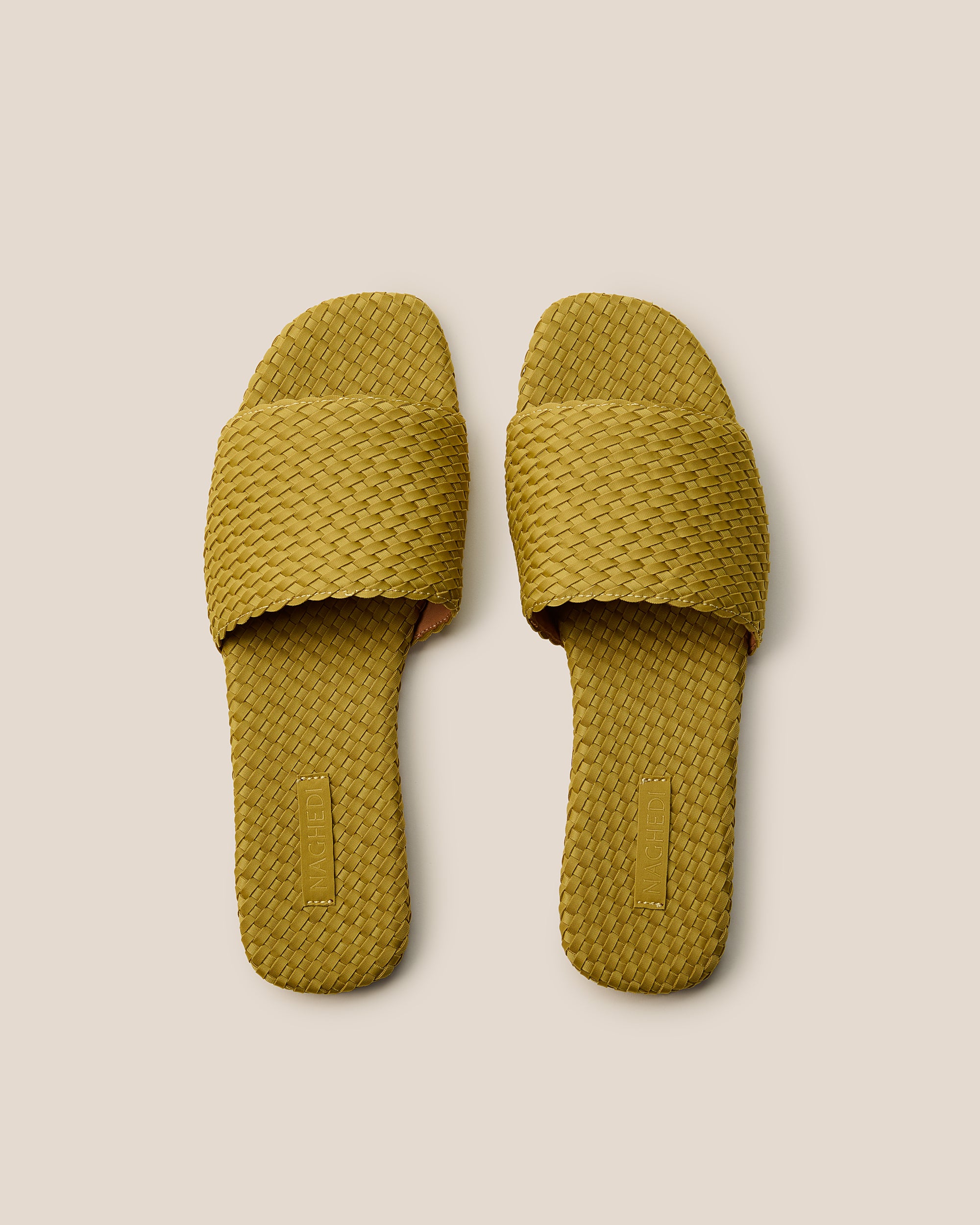 St Barths Slide in Chartreuse | Pair