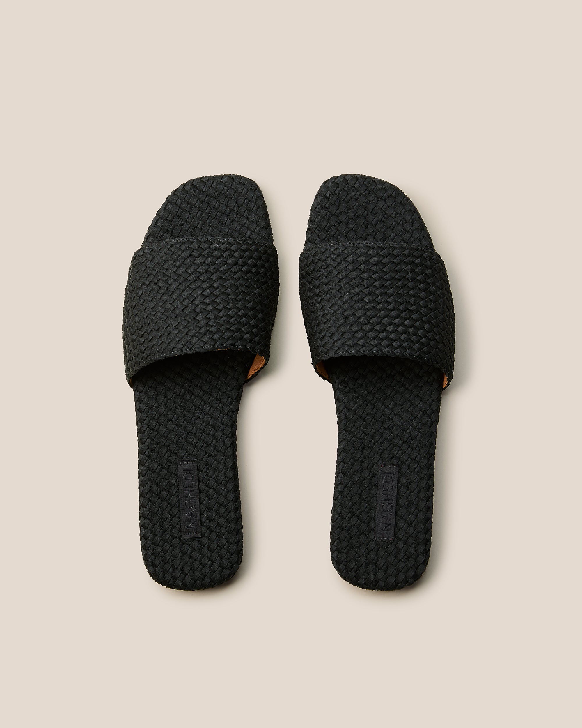 St. Barths Slide in Onyx | Pair