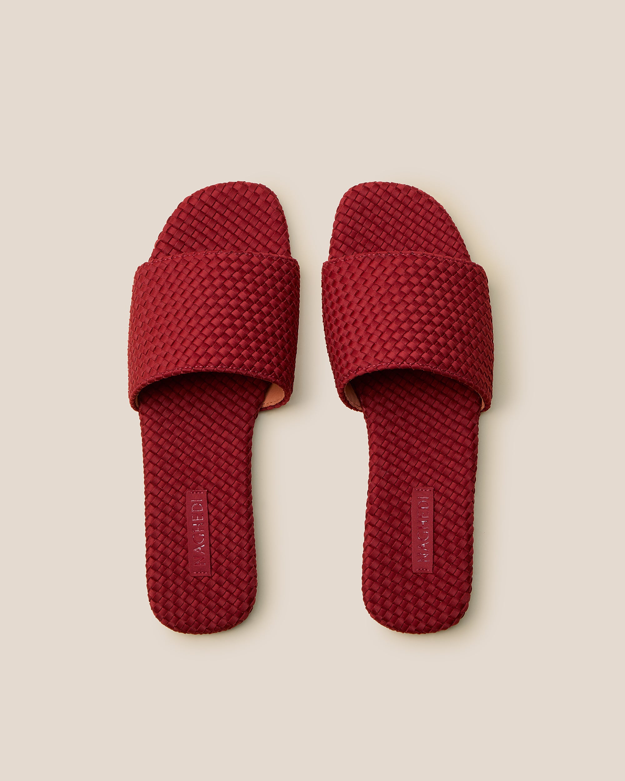 St. Barths Slide in Rosso | Pair