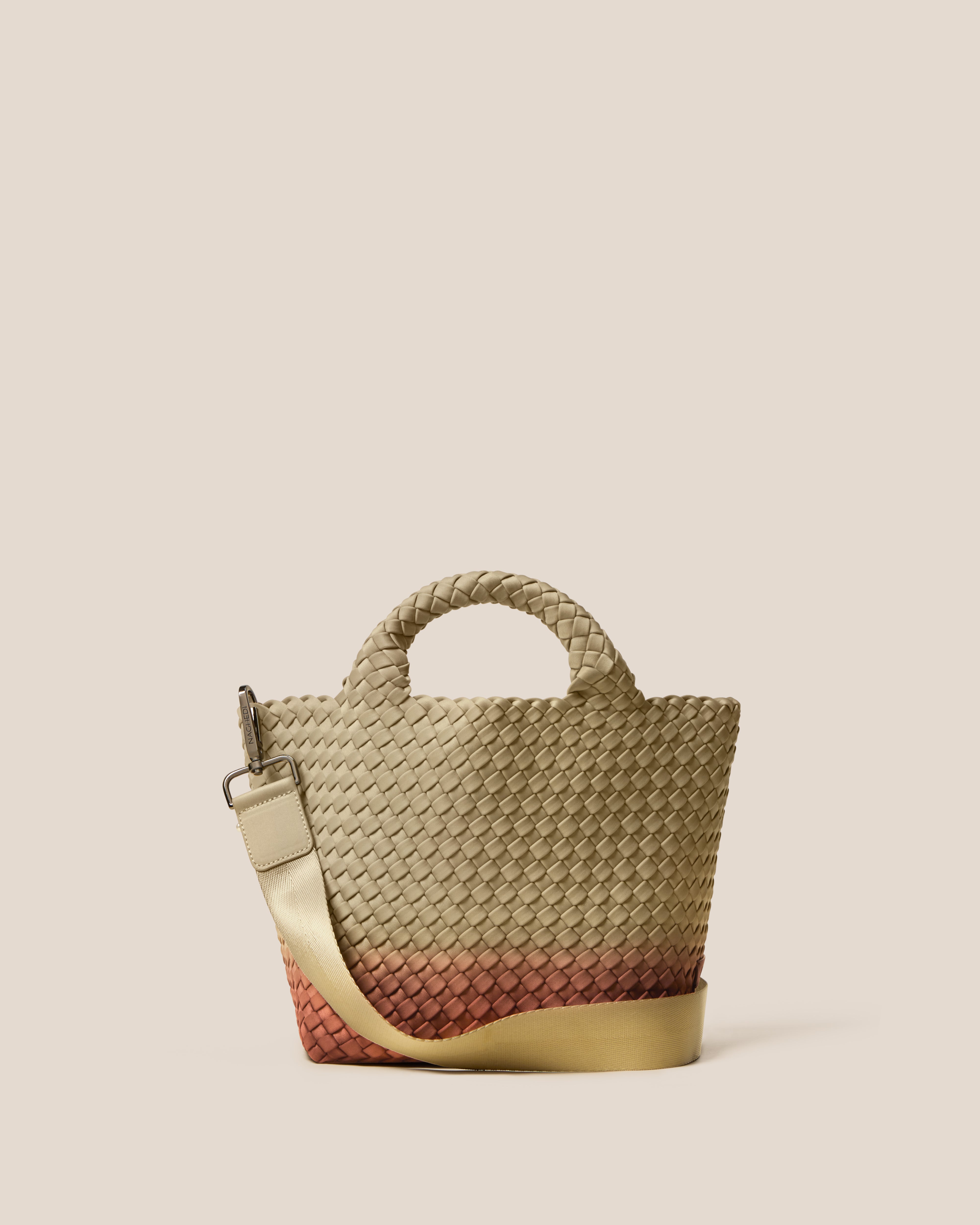 St. Barths Small Tote Dip Dyed | Java | Main