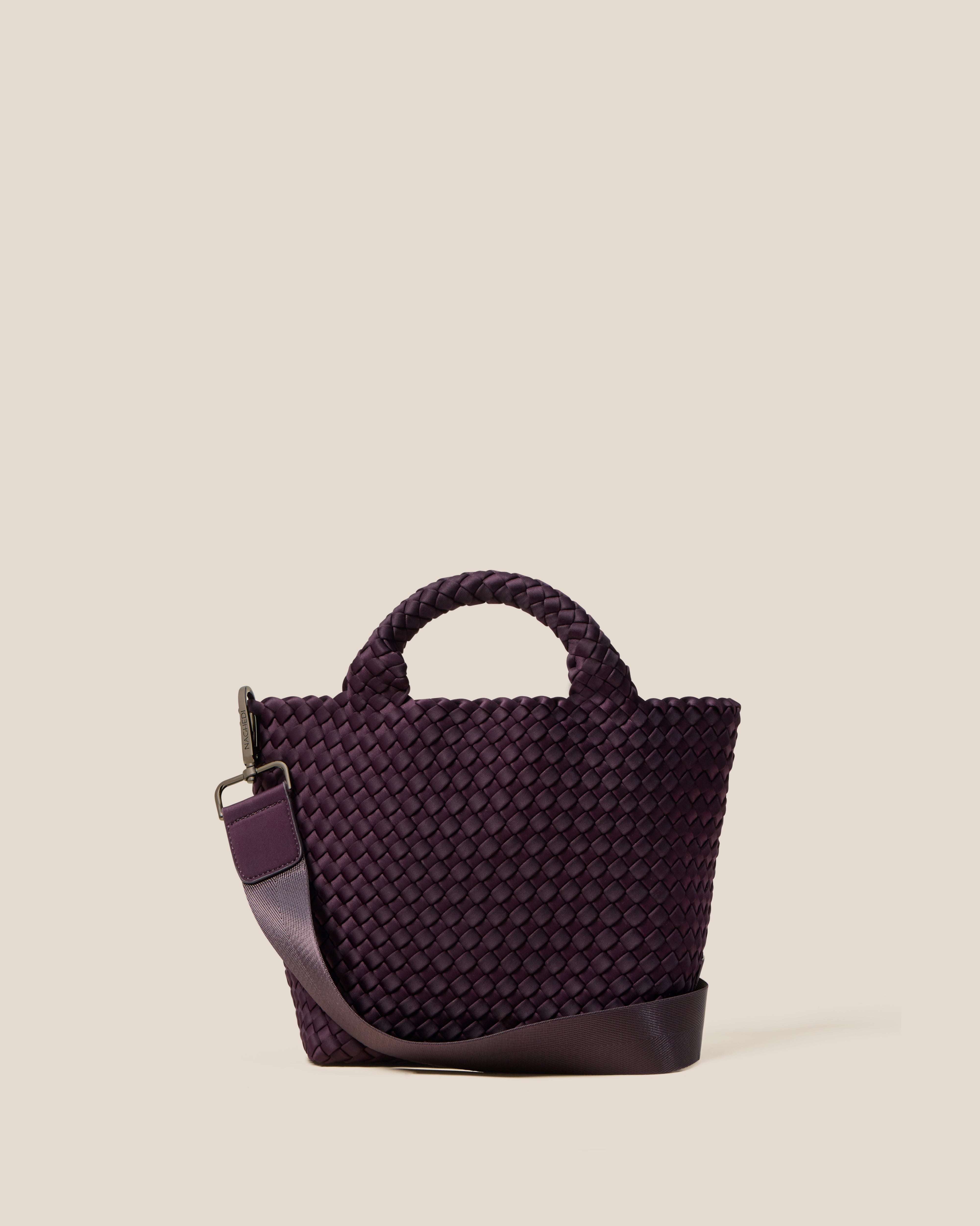 St. Barths Small Tote | Aubergine | Main