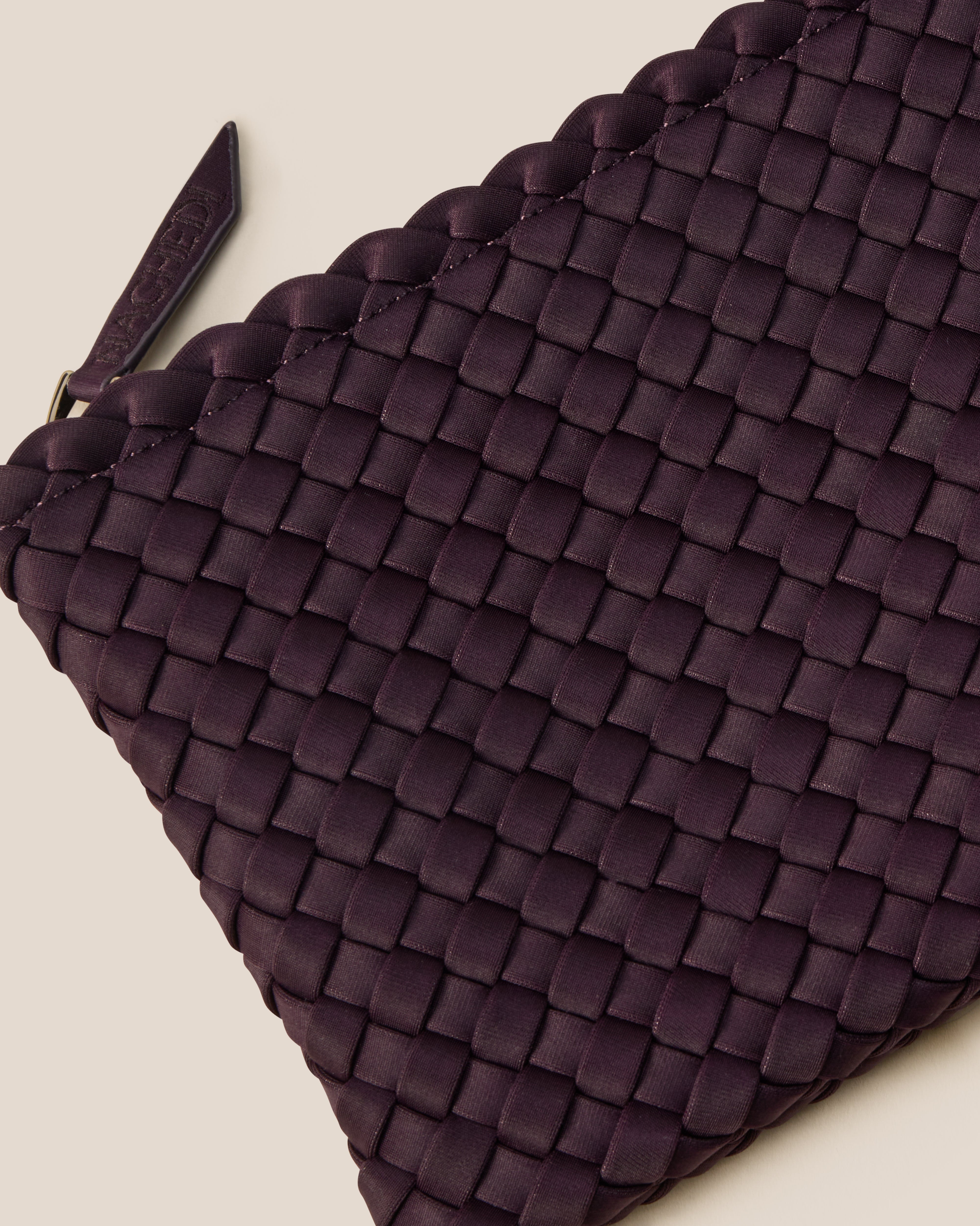 St. Barths Small Tote | Aubergine | Pouch