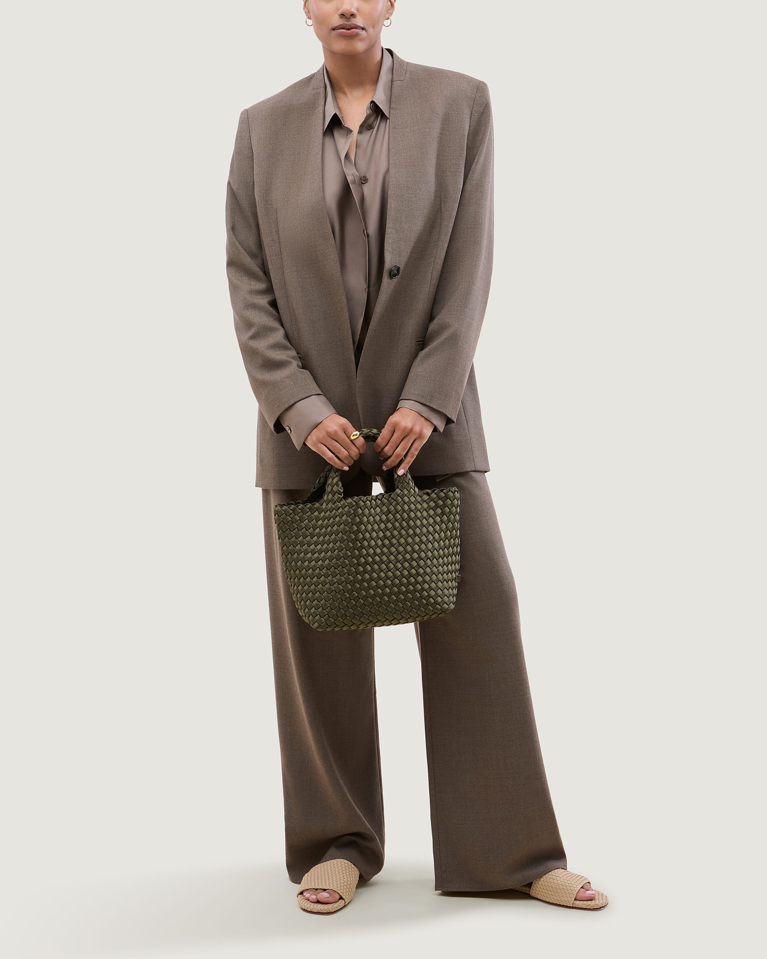 Jetsetter Large Tote | Olive