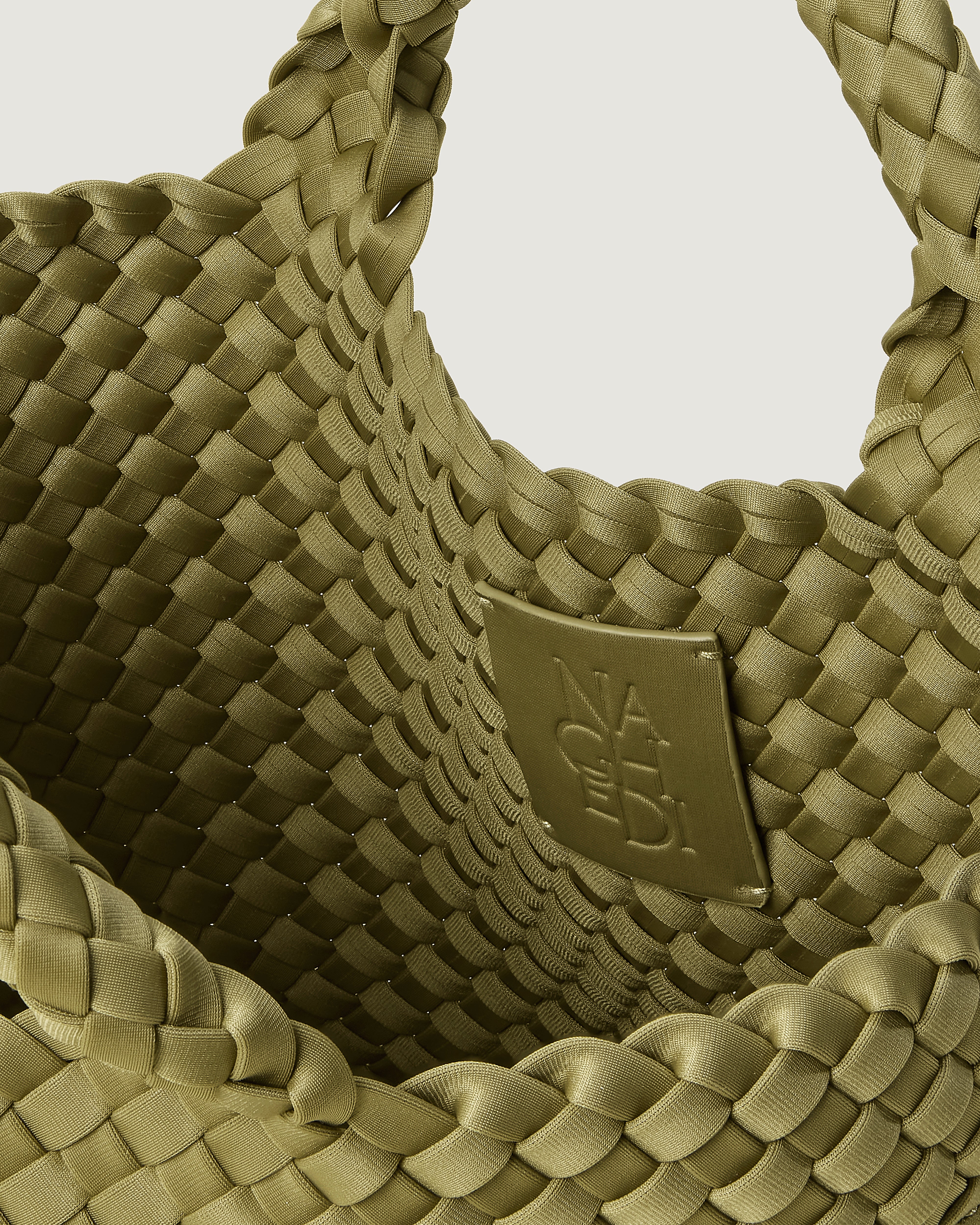 St. Barths Petit Tote Double Weave Metallic | Biarritz