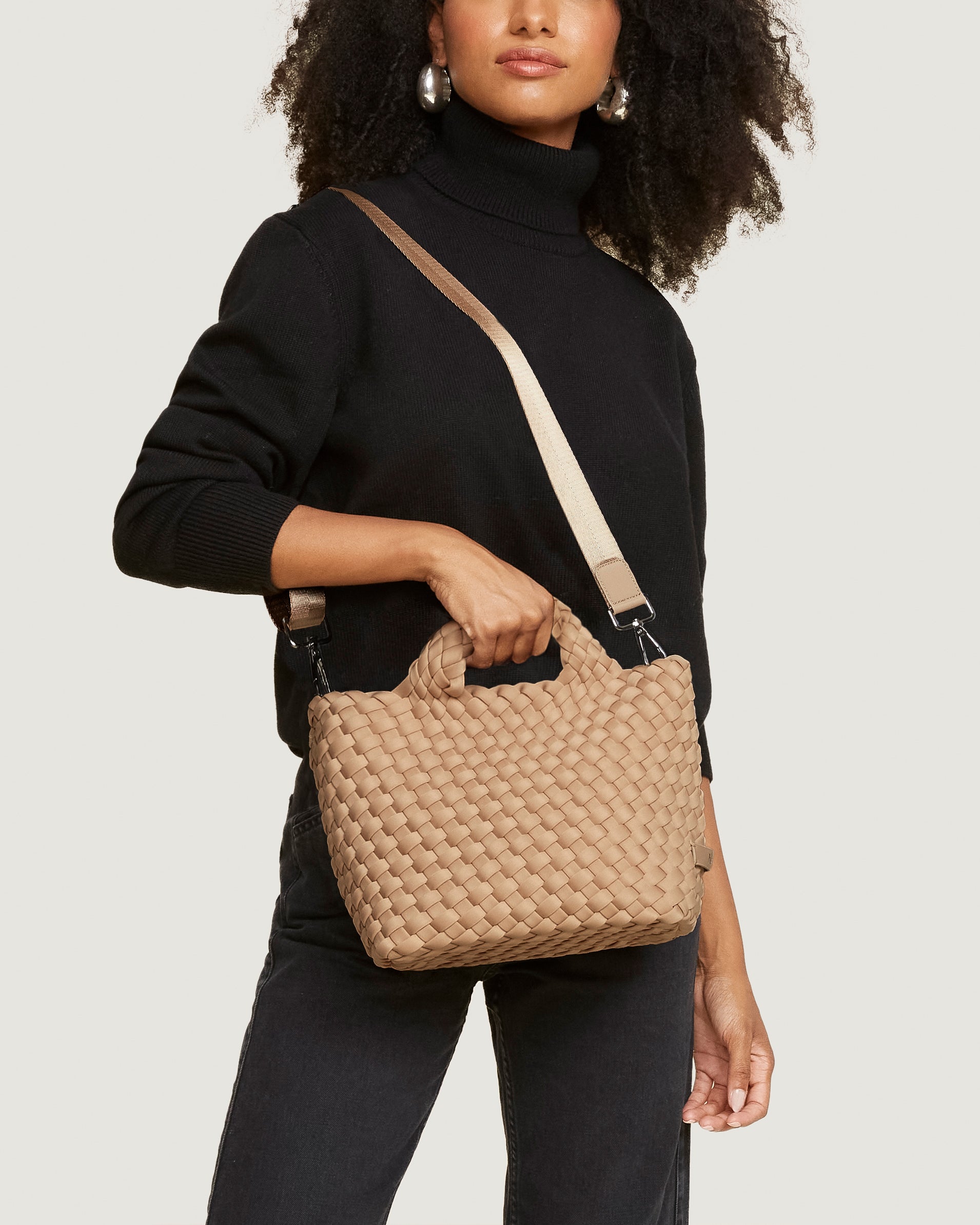 St. Barths Small Tote | Camel