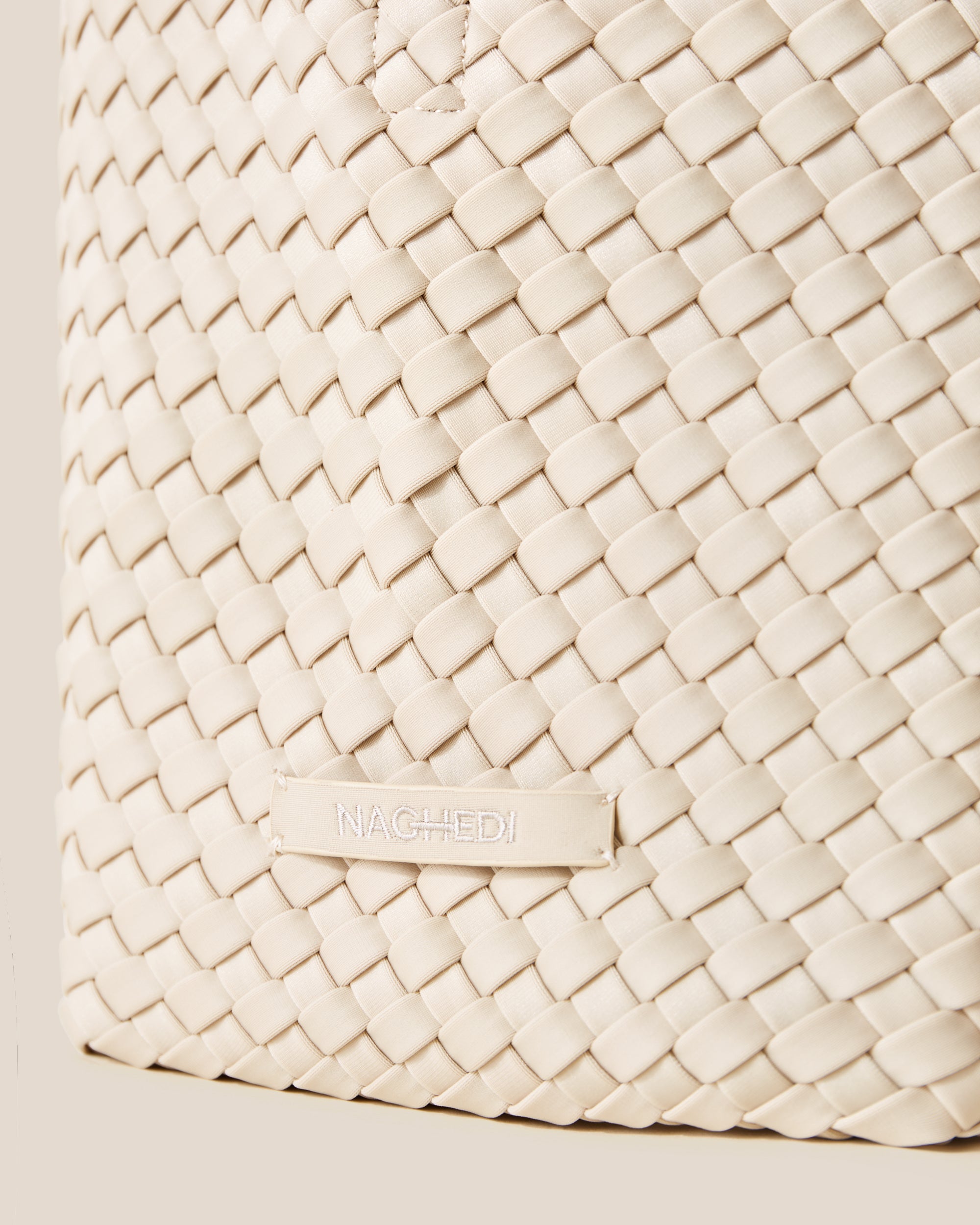 St. Barths Small Tote in Ecru | Detail