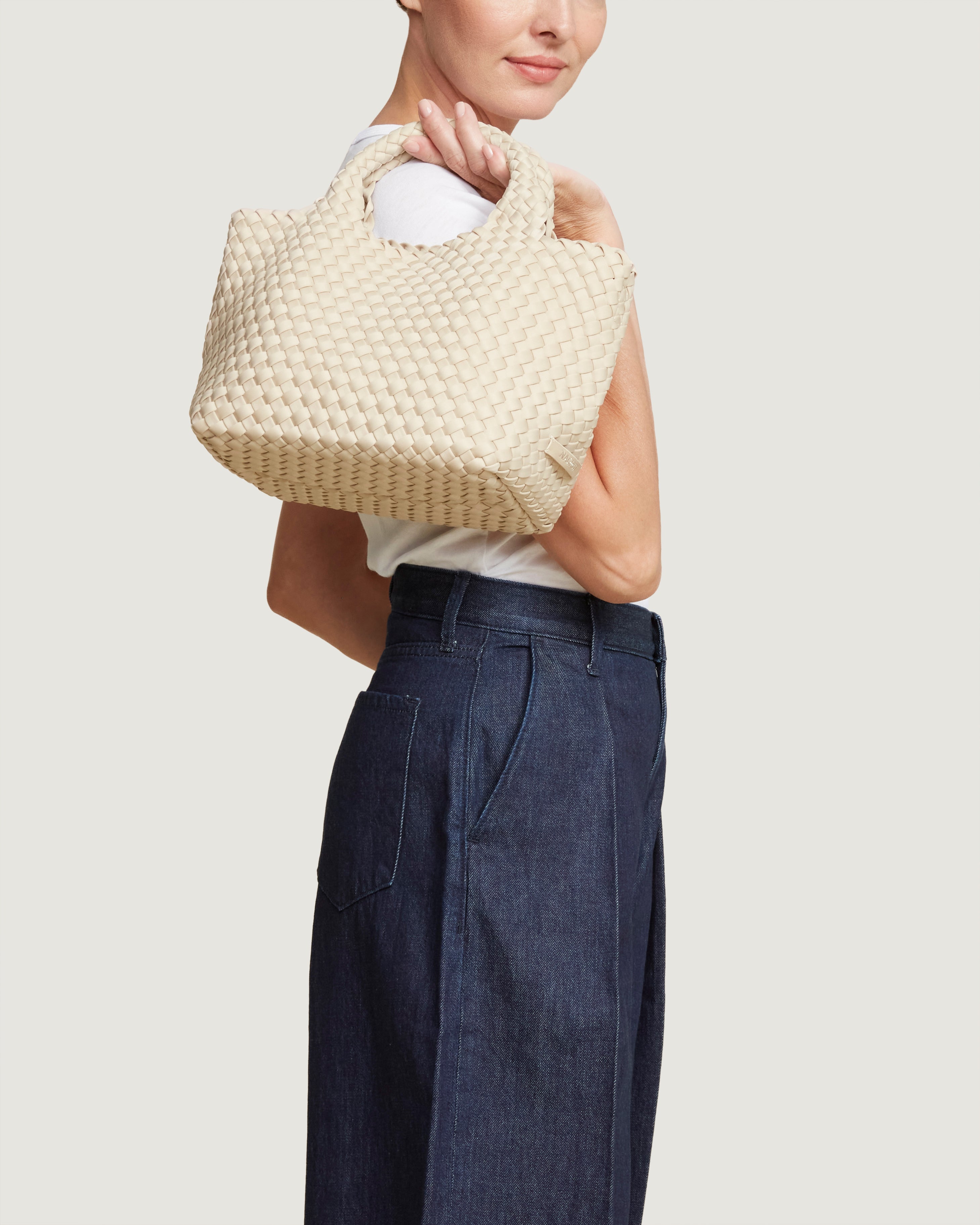 St. Barths Small Tote | Ecru
