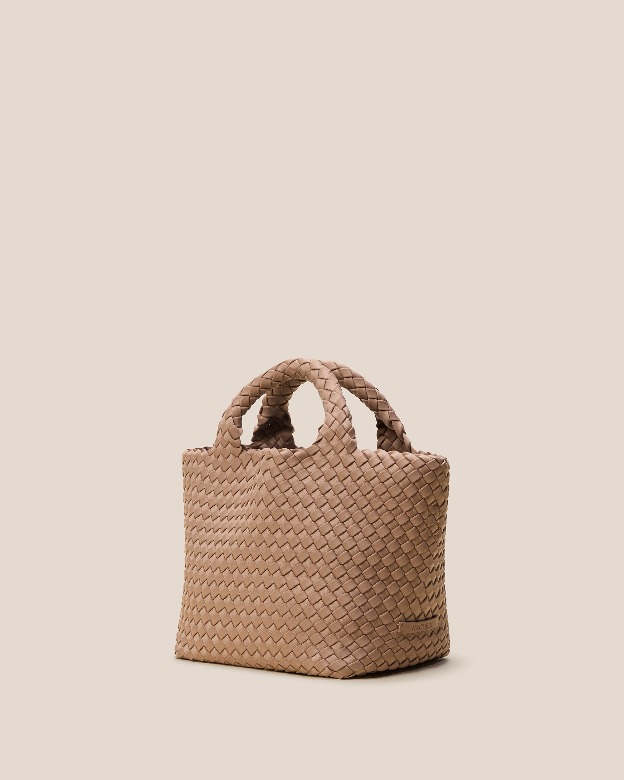 4 - St. Barths Small Tote in Seychelles | Side