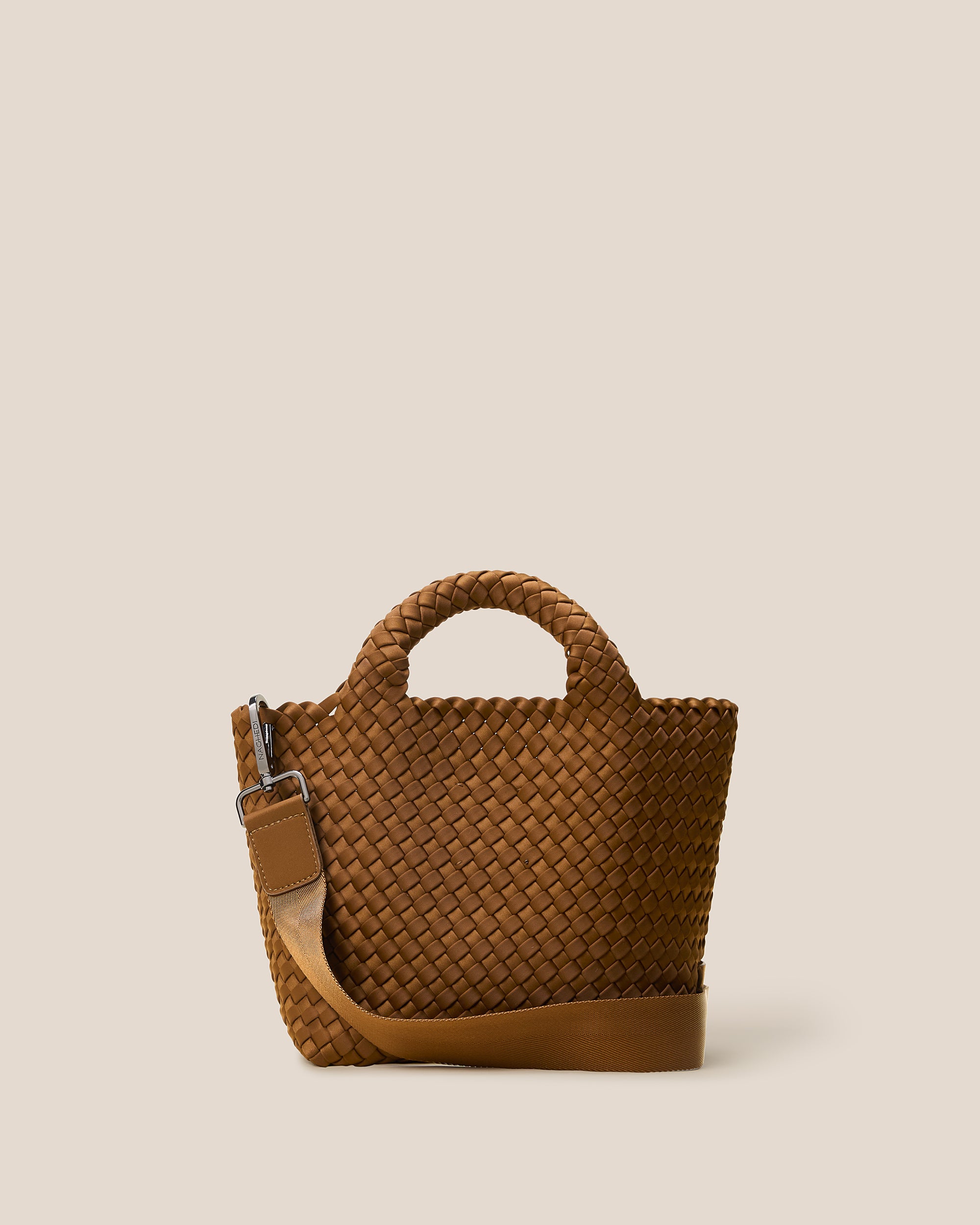 St. Barths Small Tote in Teak | Main