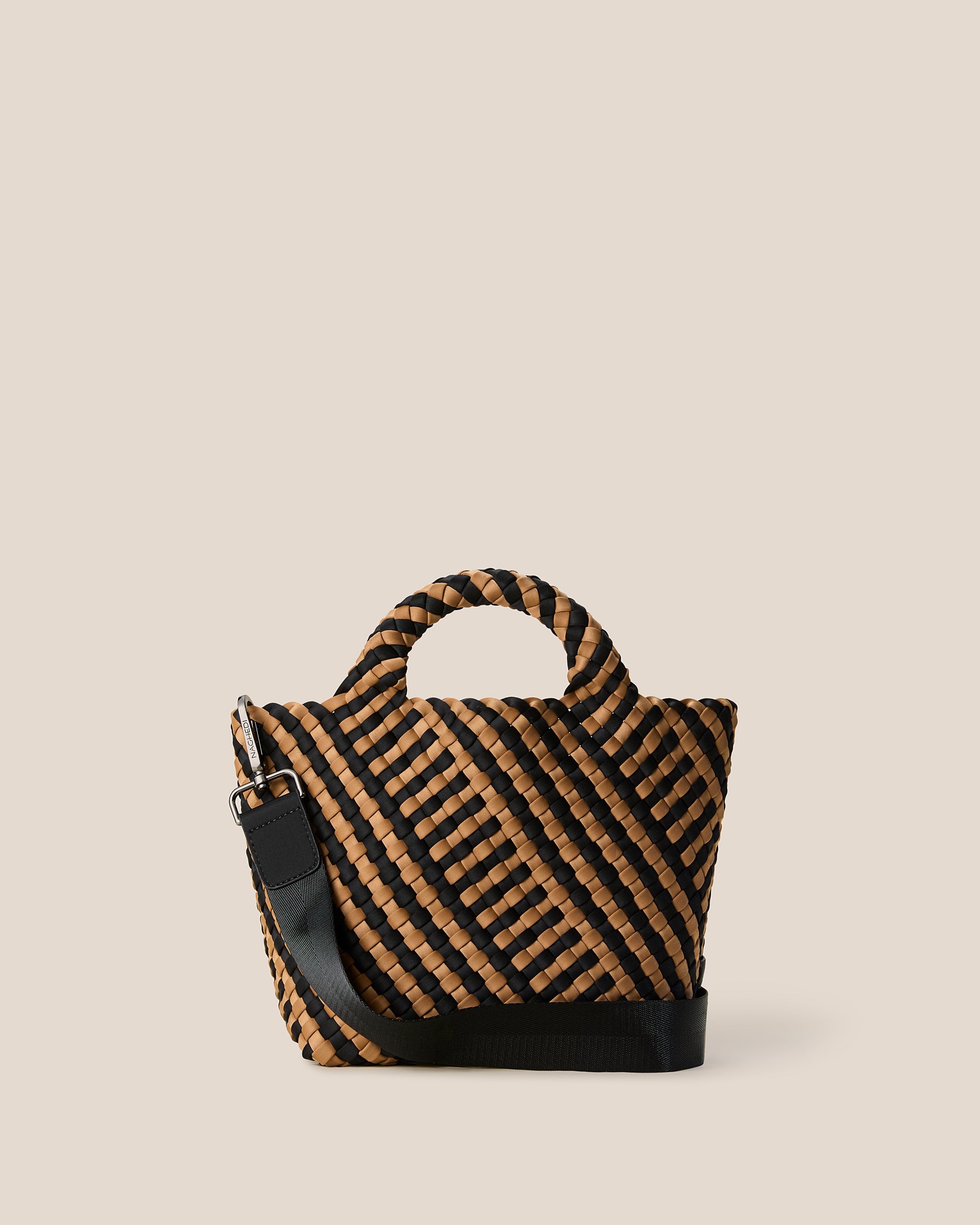 St. Barths Small Tote Striped Geo in Ravenna | Main