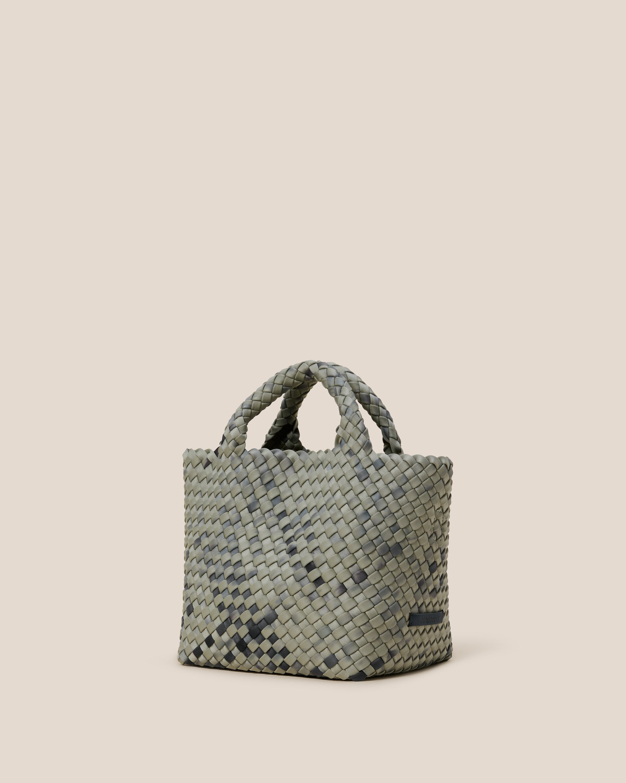 St. Barths Small Tote Watercolor in Neptune | Side