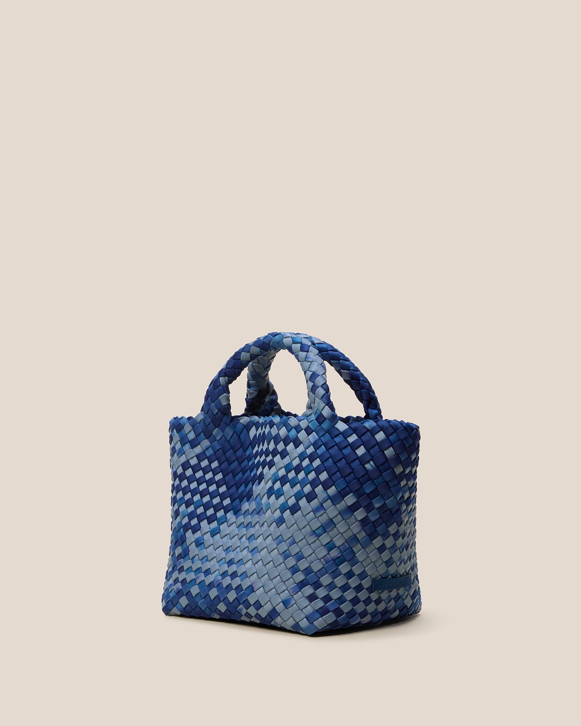 St. Barths Small Tote Watercolor in Paros | Side