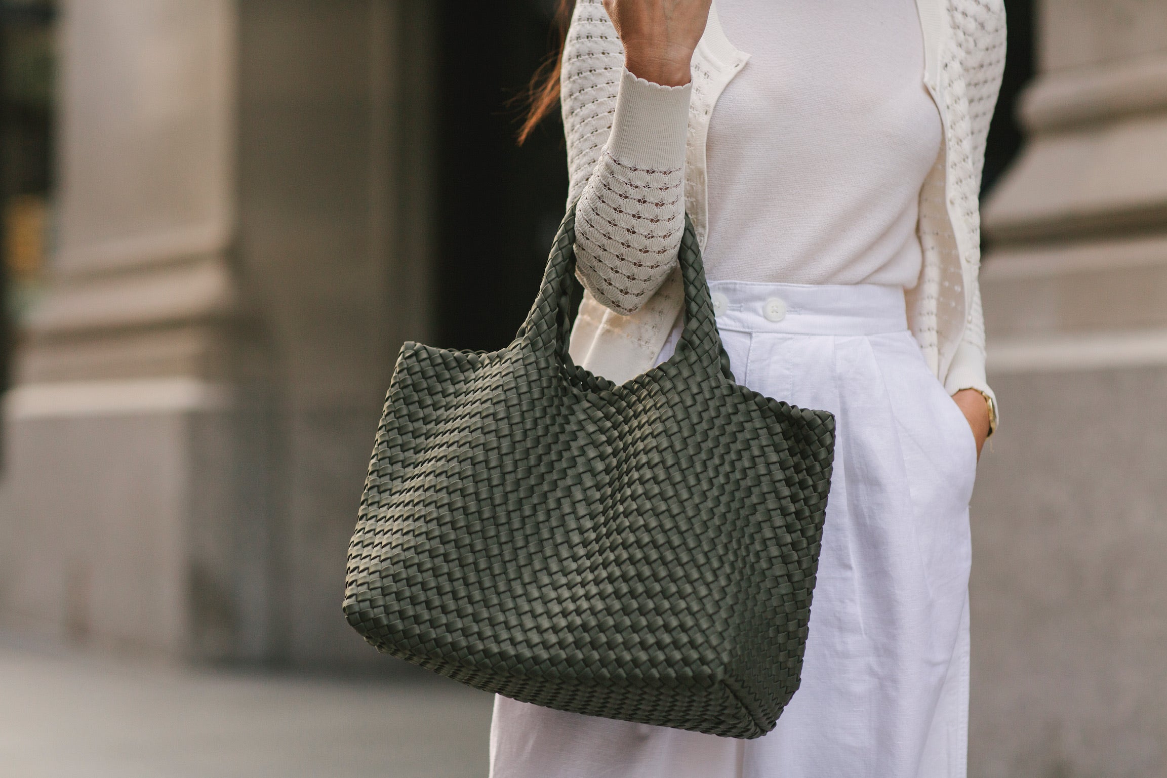 【Naghedi】St.Barths Large Tote Cashmere ラージトート St. Barths Large Tote | Cashmere
