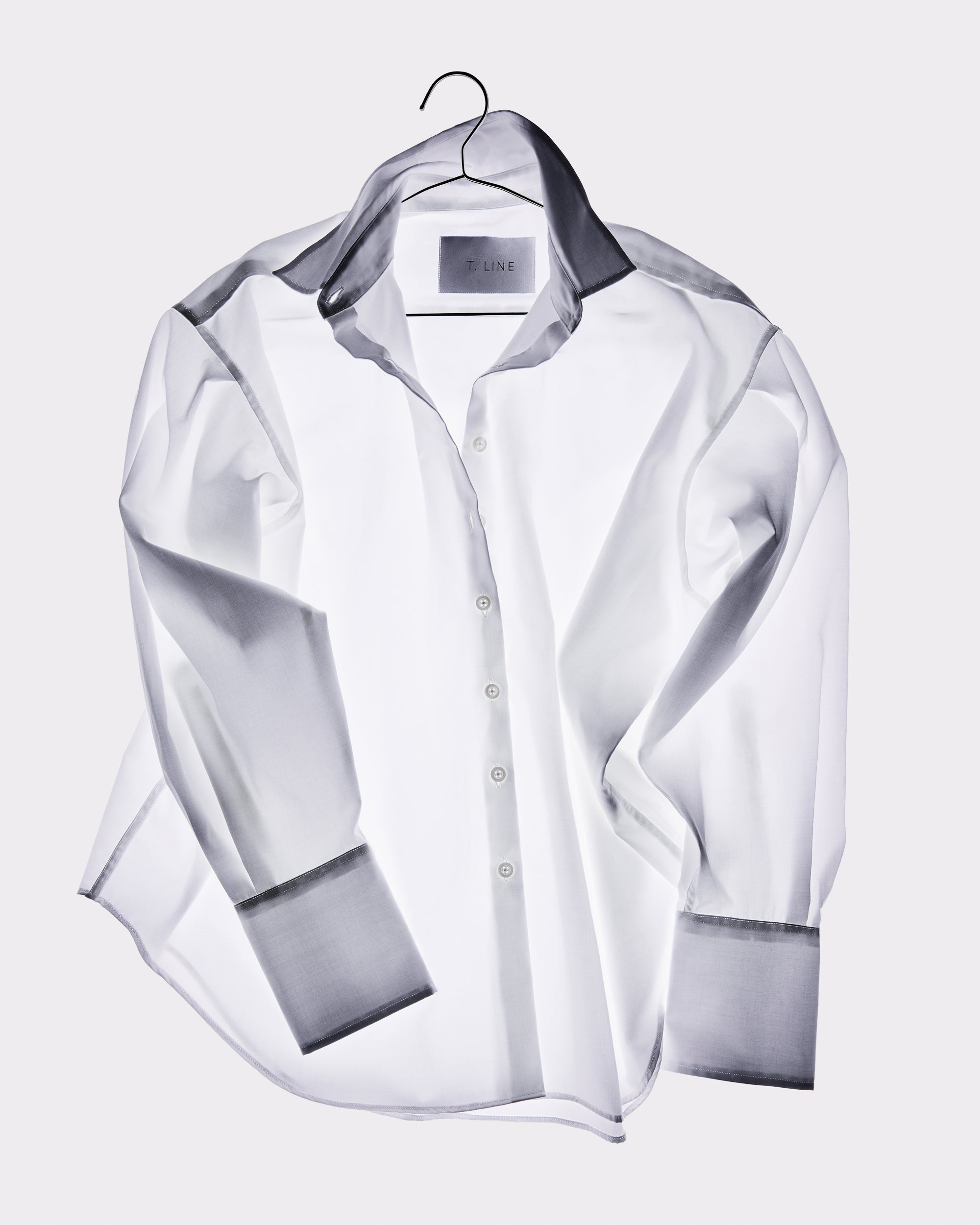 T. Line Isabel Shirt in White | Detail