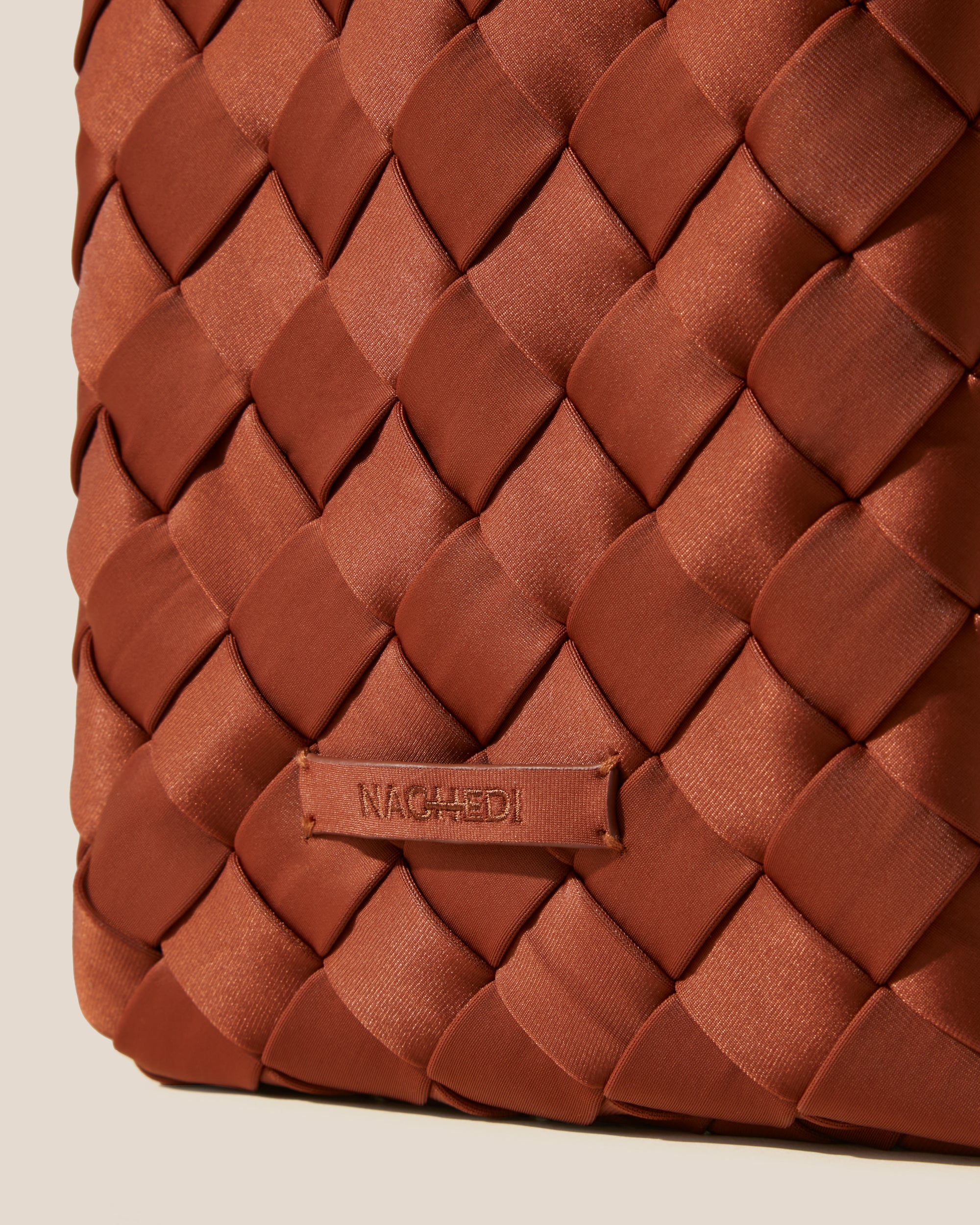 Tangier Medium Tote in Adobe | Detail