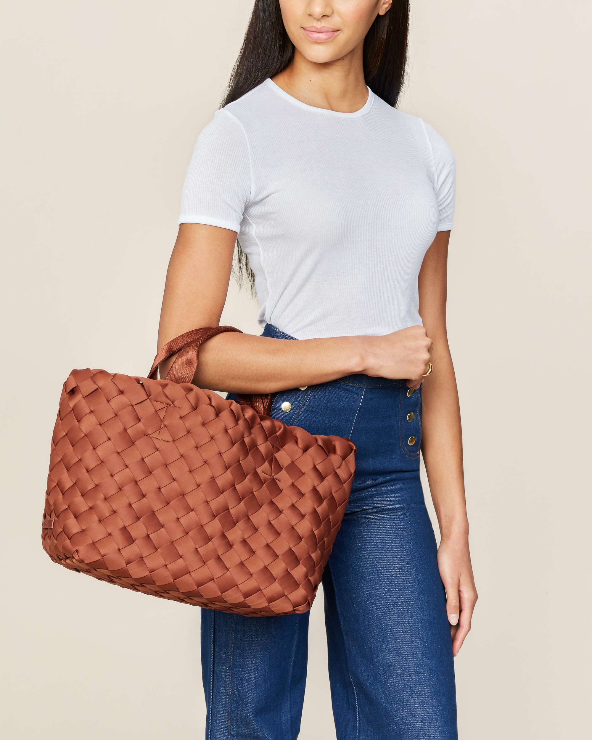 Tangier Medium Tote | Adobe