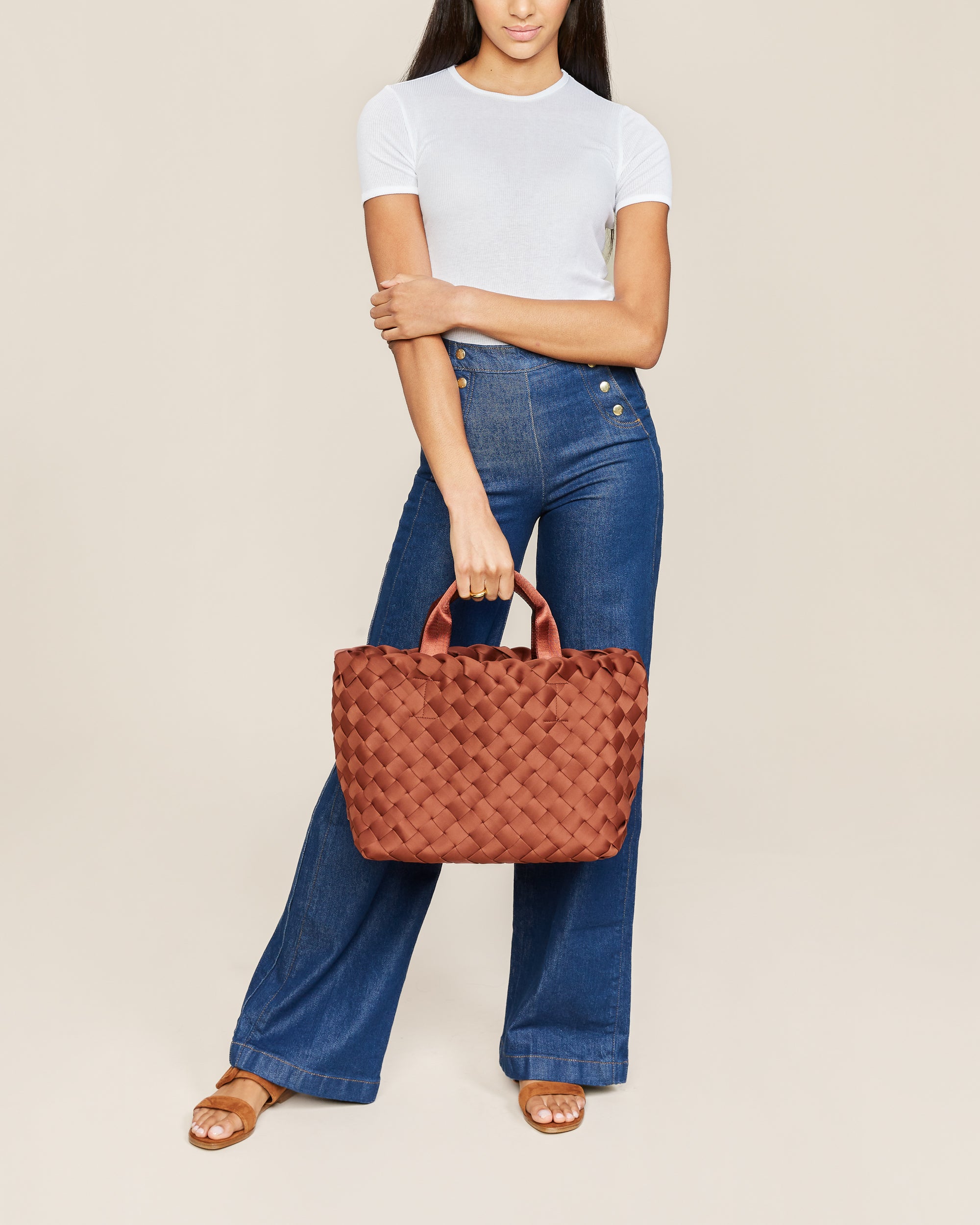 【NAGHEDI】★トートバッグ★ Tangier Medium Tote Tangier Medium Tote | Cashmere
