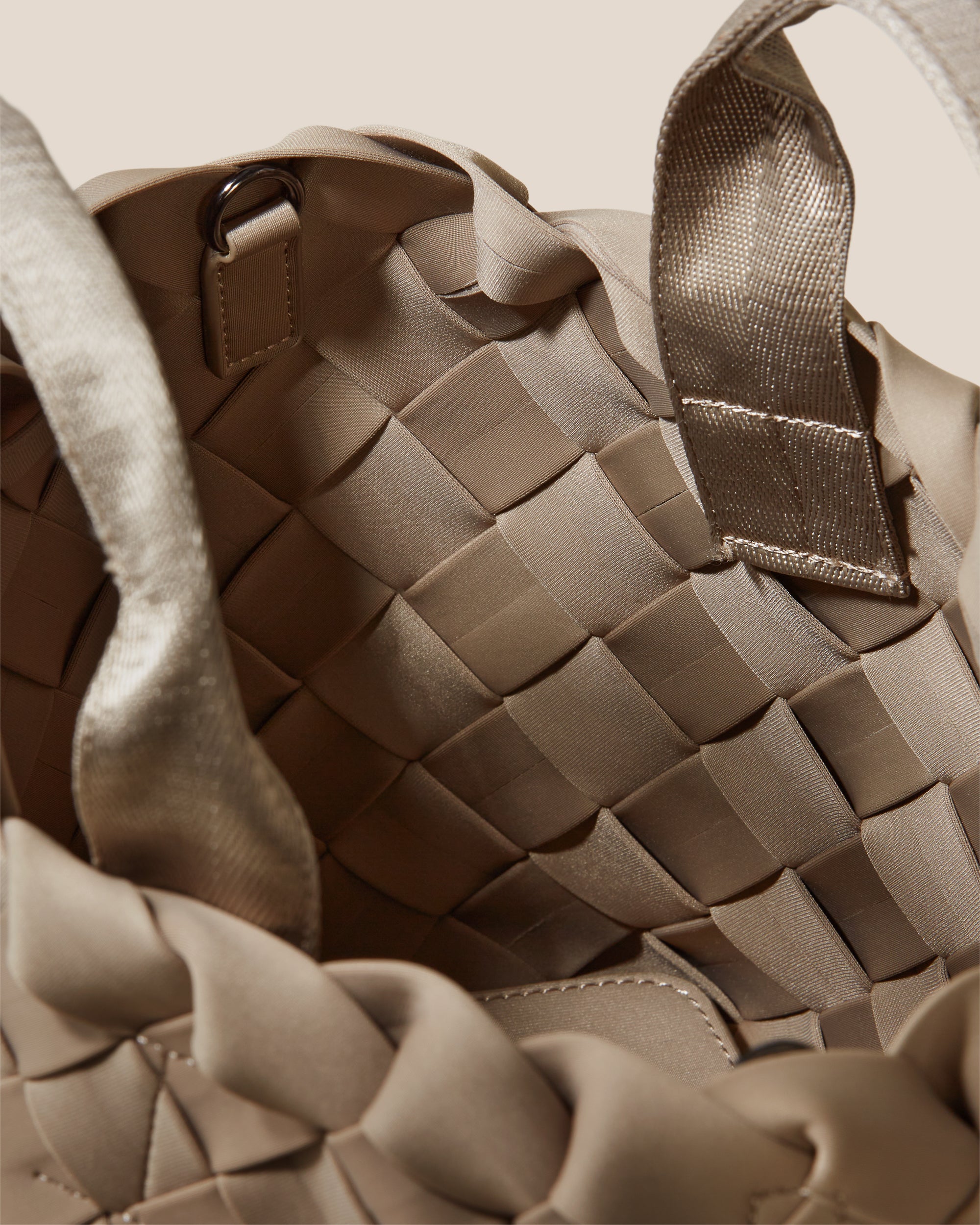 Tangier Small Tote in Cashmere | Interior